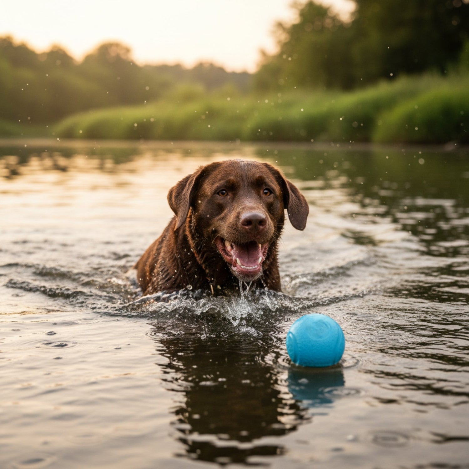 West Paw Zogoflex Boundr – Unzerstörbarer Hundeball für Apportierer, Wasserratten &amp; Kau-Enthusiasten | Spülmaschinenfest, schwimmfähig &amp; kompatibel mit Ballschleudern - Woofshack