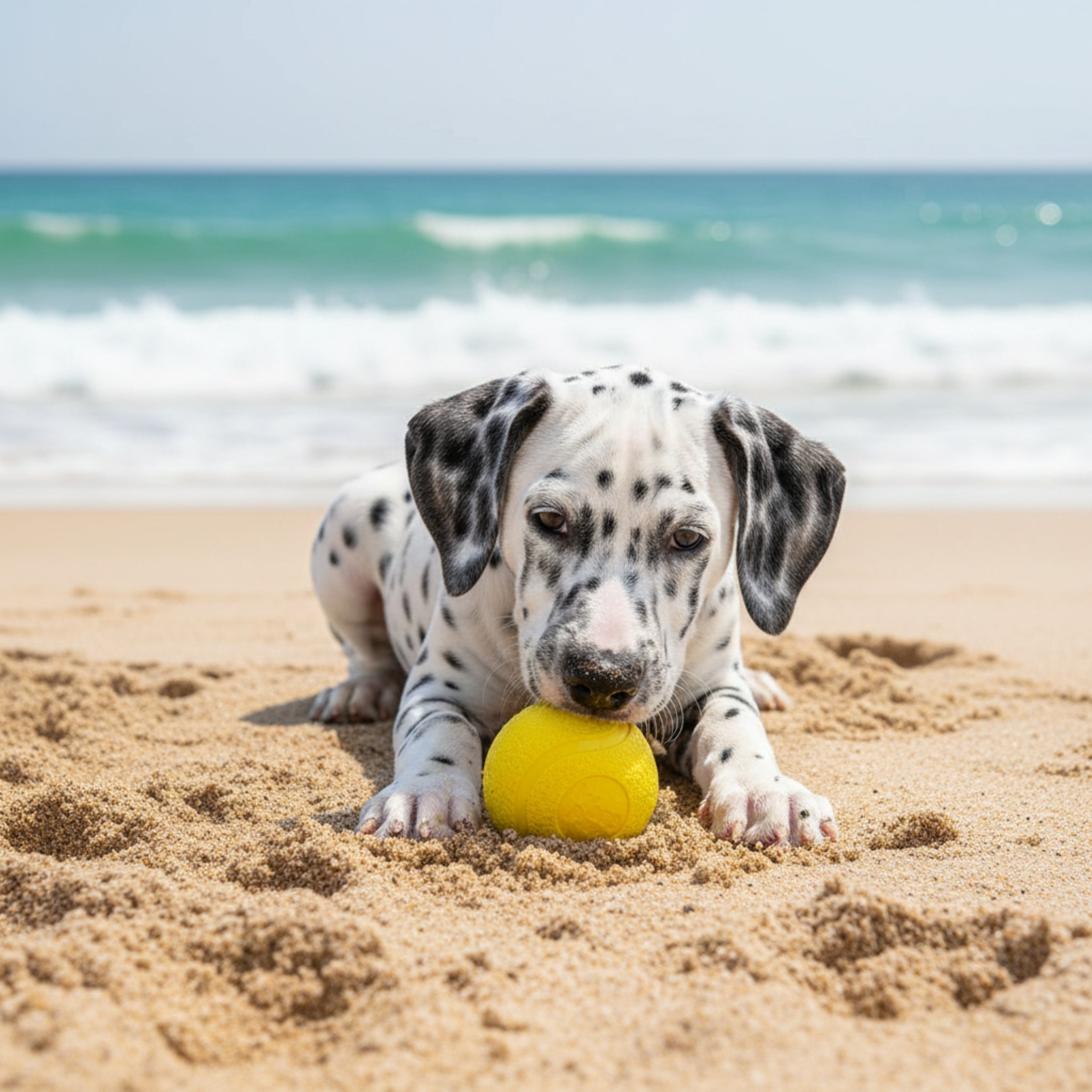 West Paw Zogoflex Boundr – Unzerstörbarer Hundeball für Apportierer, Wasserratten &amp; Kau-Enthusiasten | Spülmaschinenfest, schwimmfähig &amp; kompatibel mit Ballschleudern - Woofshack