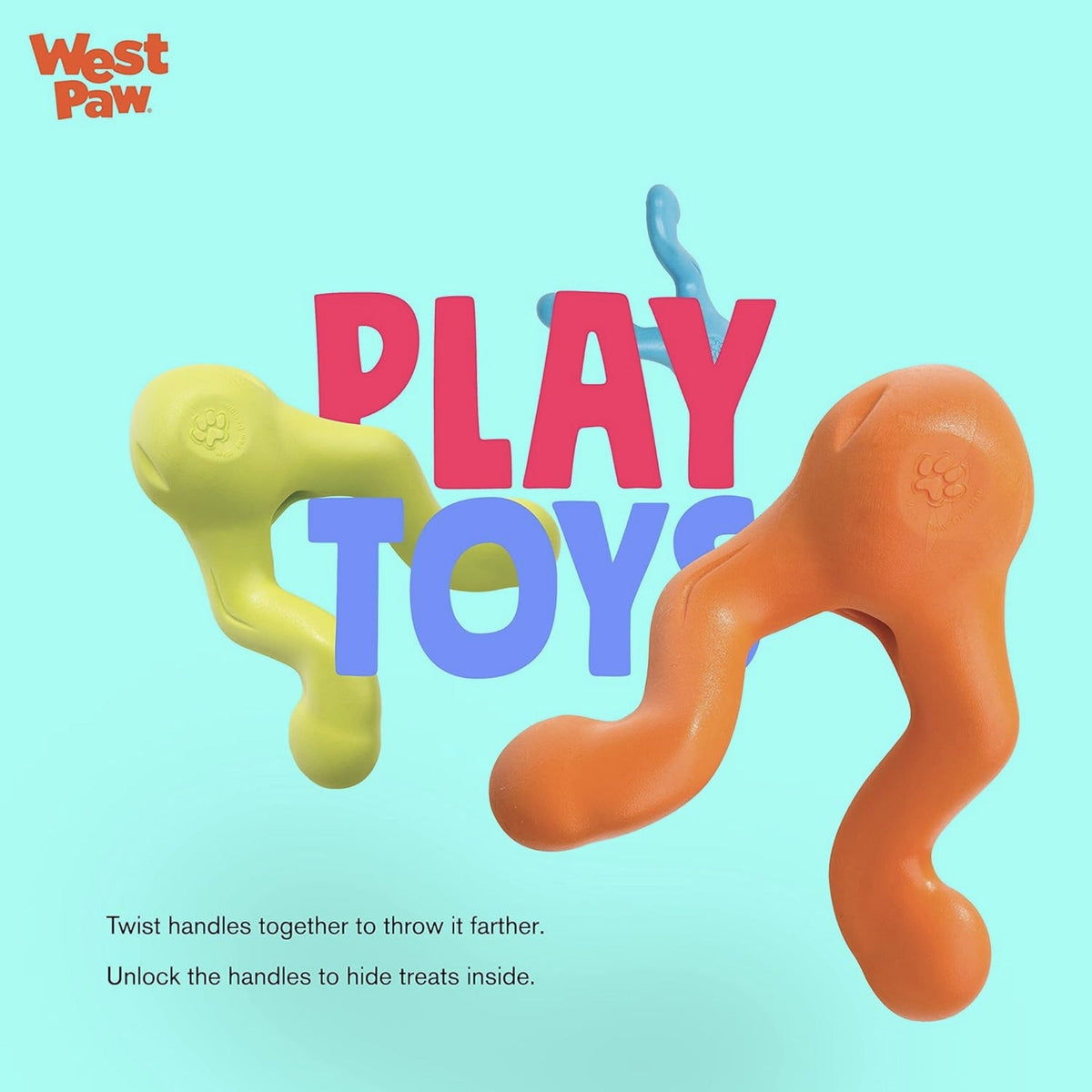 West Paw Zogoflex Tizzi, Hundespielzeug - Woofshack