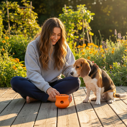 West Paw Toppl Intelligenzspielzeug – Langlebig &amp; Spülmaschinenfest