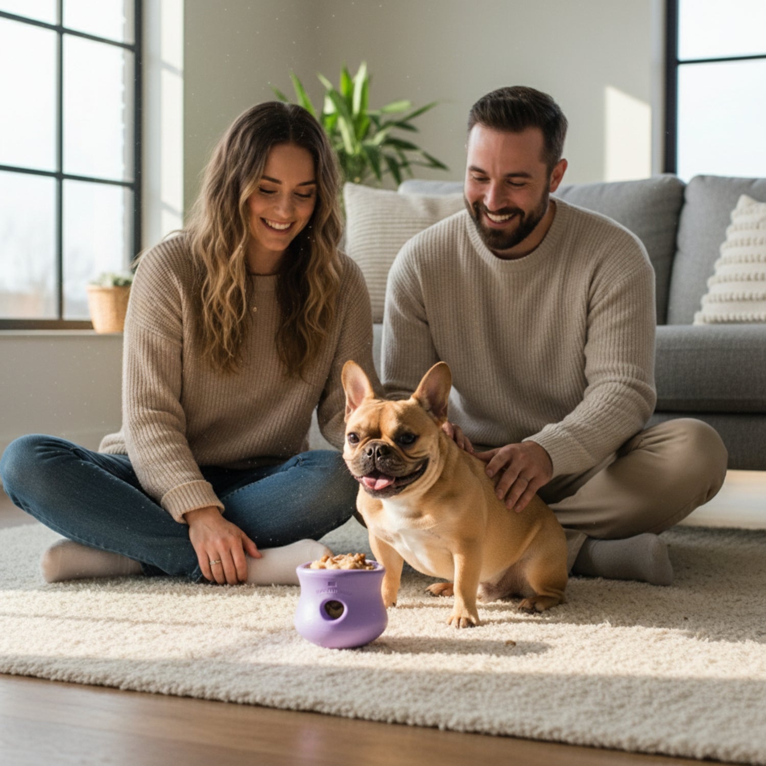 West Paw Toppl Intelligenzspielzeug – Langlebig &amp; Spülmaschinenfest