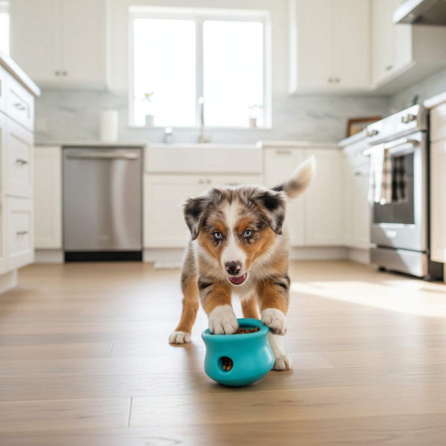 West Paw Toppl Intelligenzspielzeug – Langlebig &amp; Spülmaschinenfest