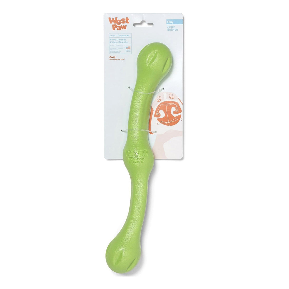 West Paw Zogoflex Zwig, Hundespielzeug - Woofshack