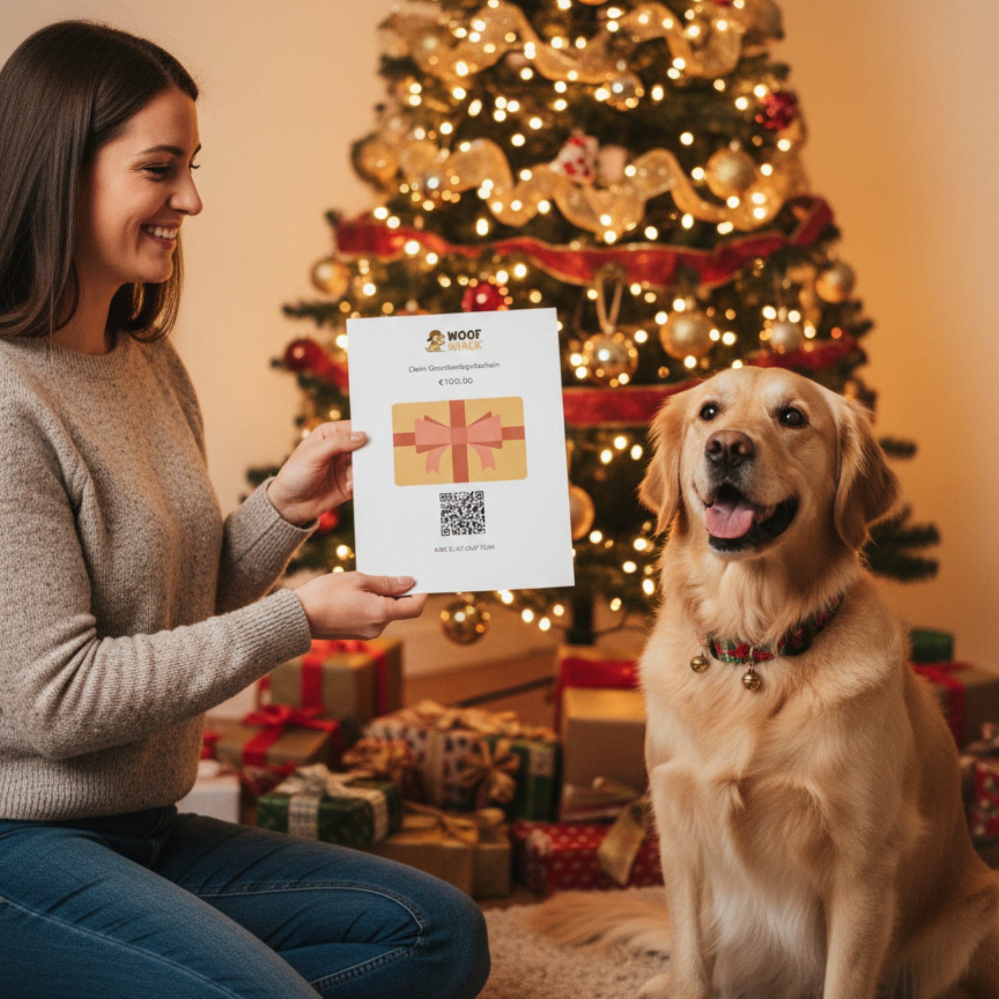 Woofshack Geschenkgutschein – Die perfekte Geschenkidee für Hunde- &amp; Katzenliebhaber