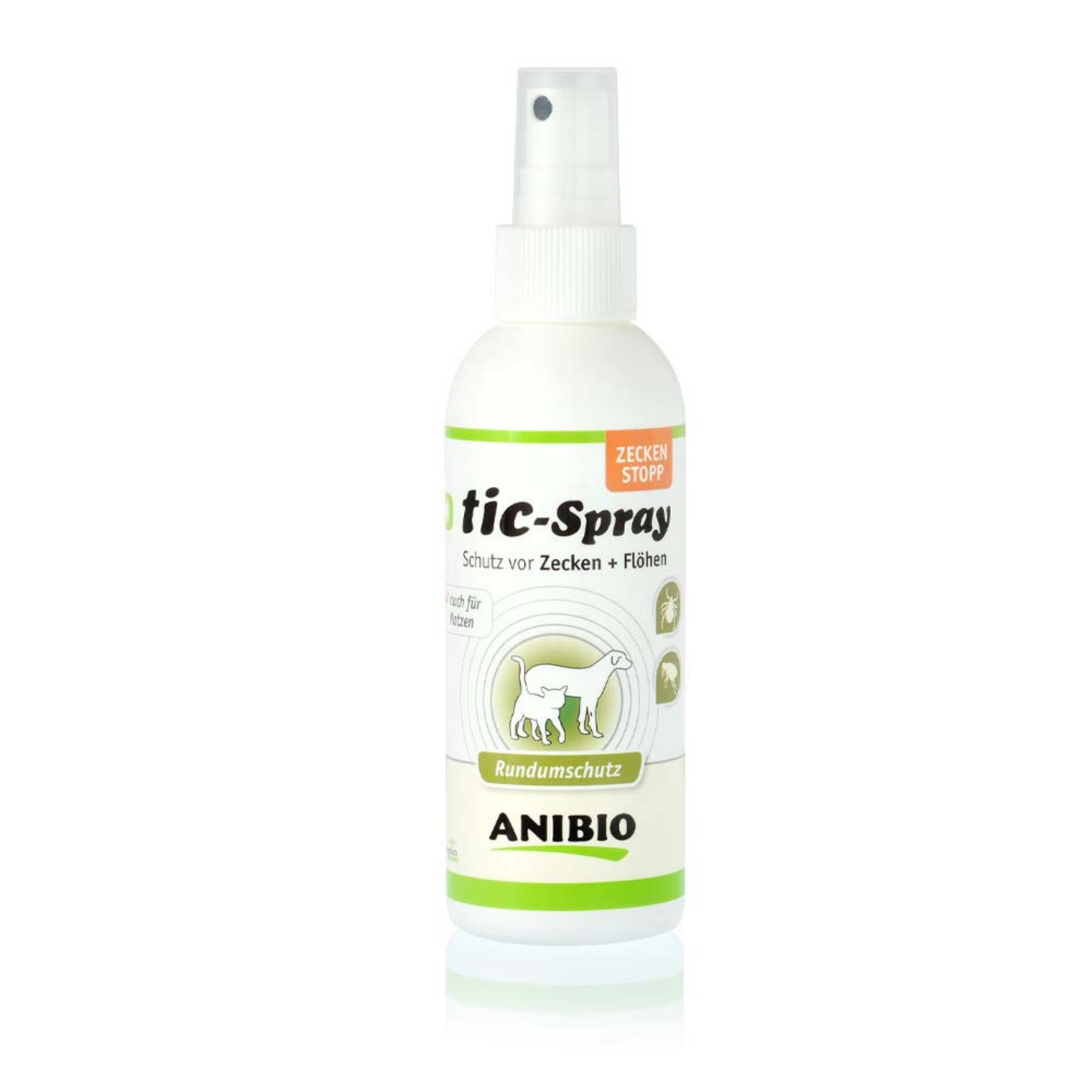 ANIBIO Tic-Spray, Schutz vor Zecken, Flöhen und Milben - Woofshack