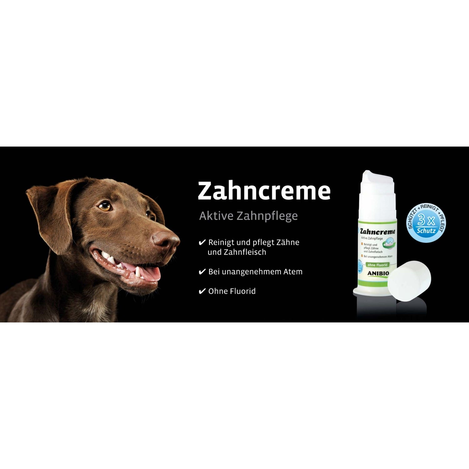 ANIBIO Zahncreme, Aktive Zahnpflege für Hunde - Woofshack