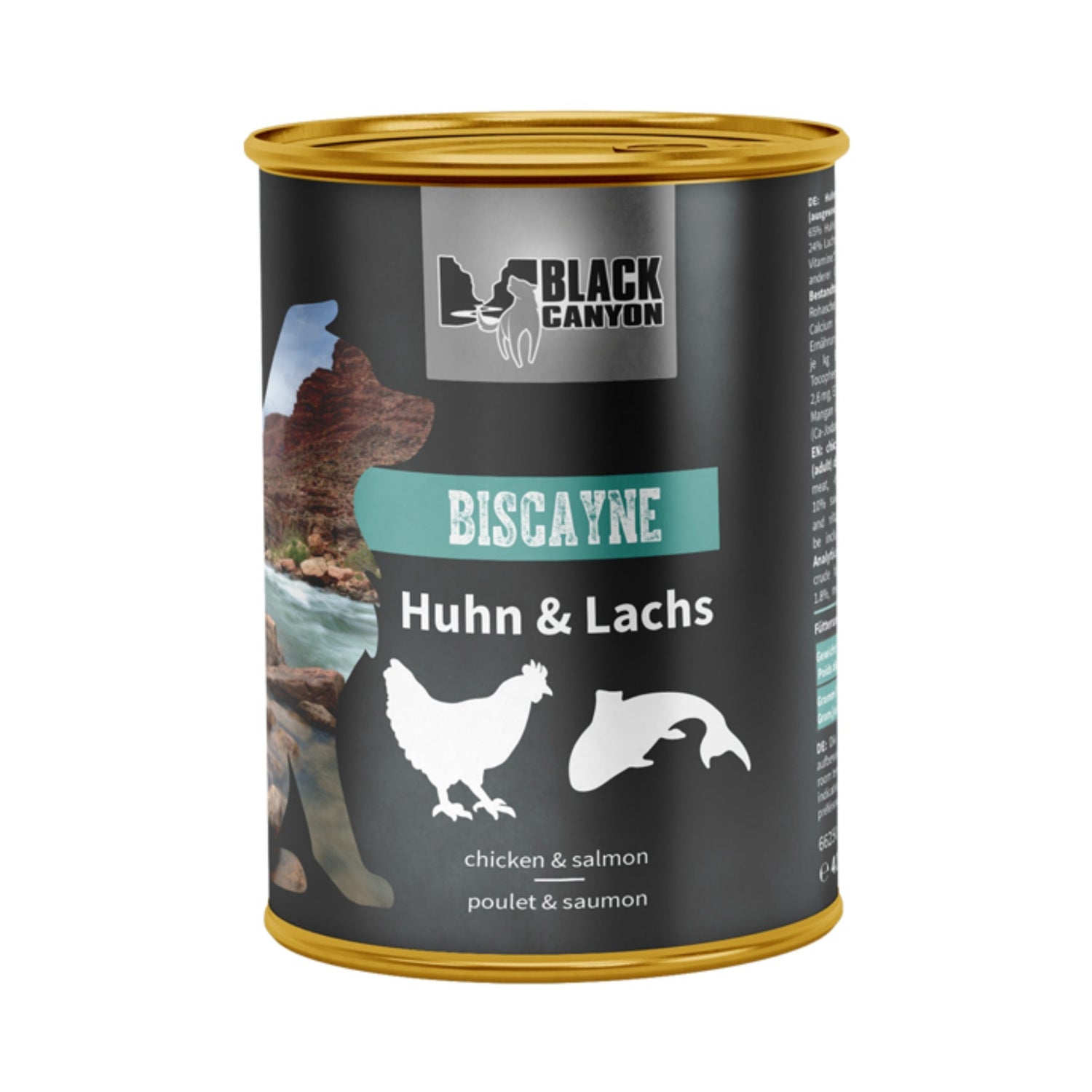 Black Canyon Biscayne - Huhn &amp; Lachs, Hunde Nassfutter - Woofshack