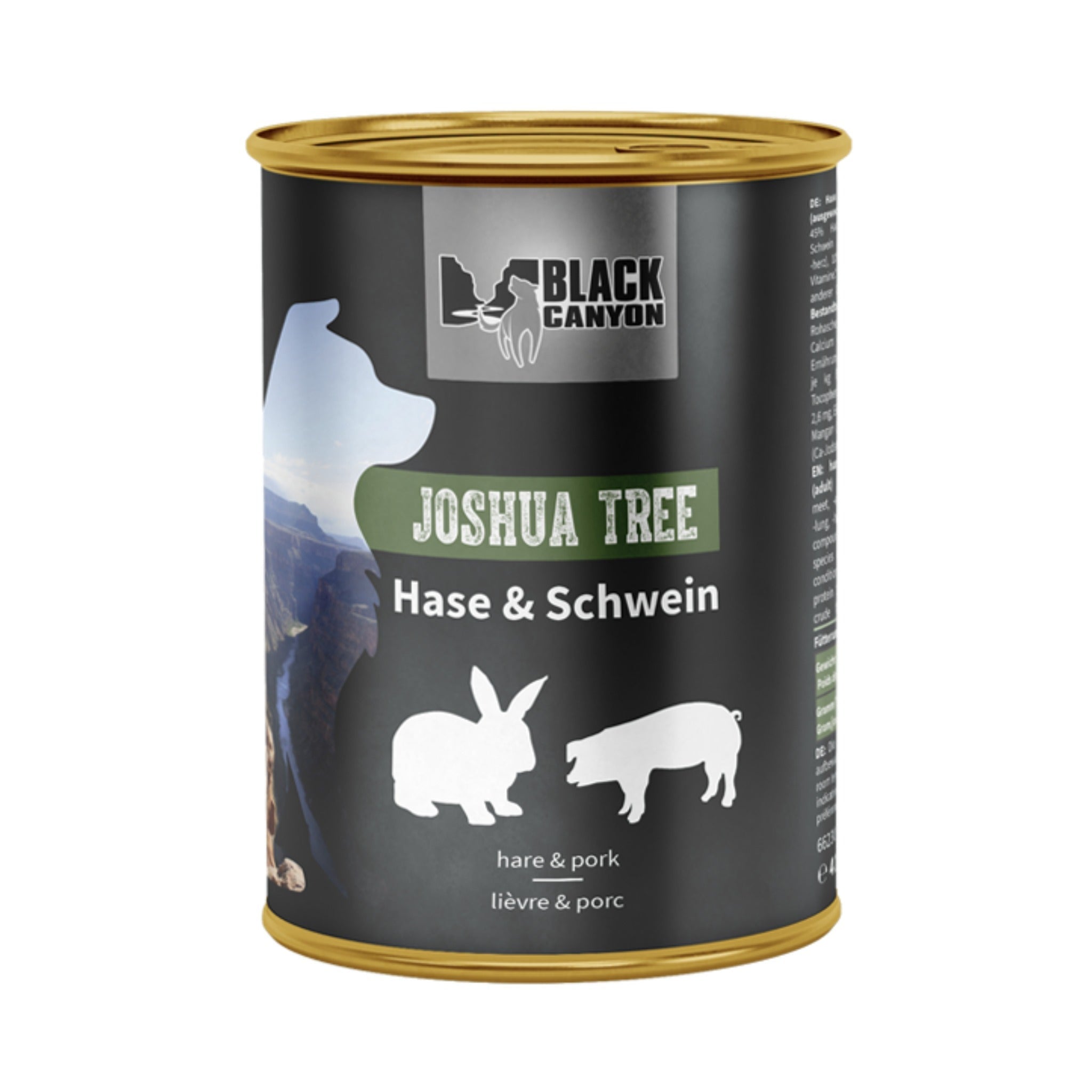 Black Canyon Joshua Tree - Hase &amp; Schwein, Hunde Nassfutter - Woofshack