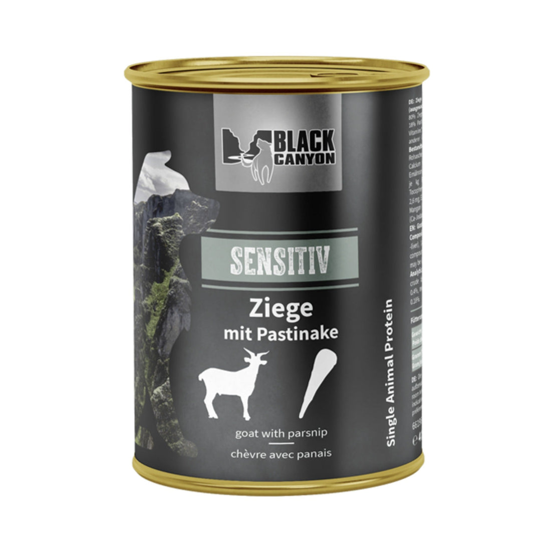 Black Canyon Sensitiv - Ziege, Hunde Nassfutter - Woofshack