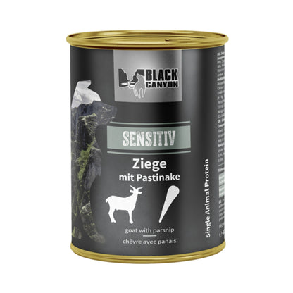 Black Canyon Sensitiv - Ziege, Hunde Nassfutter - Woofshack
