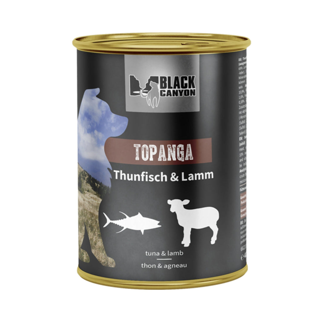 Black Canyon Topanga - Thunfisch &amp; Lamm, Hunde Nassfutter - Woofshack