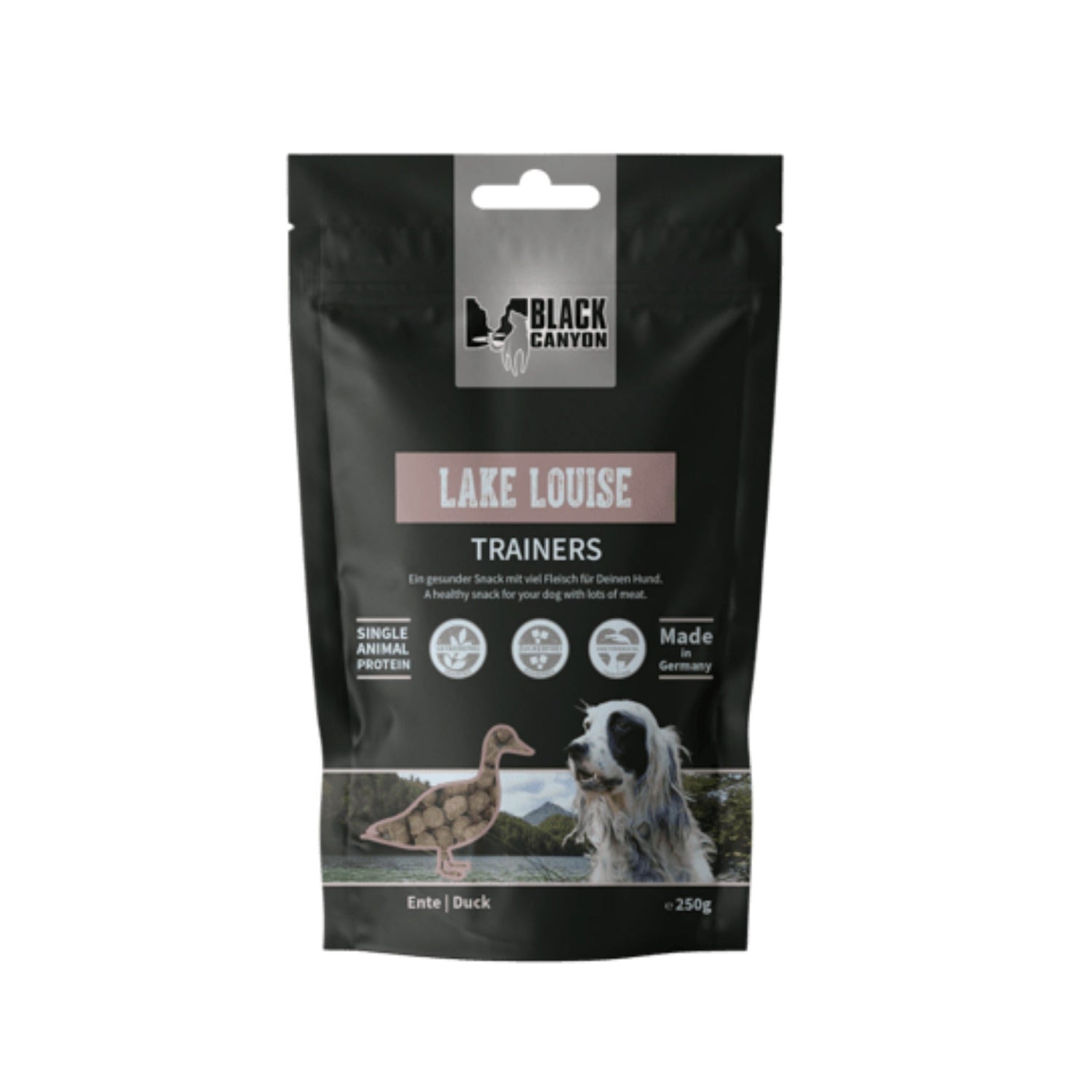 Black Canyon Trainers Lake Louise Hundesnack - Ente - Woofshack