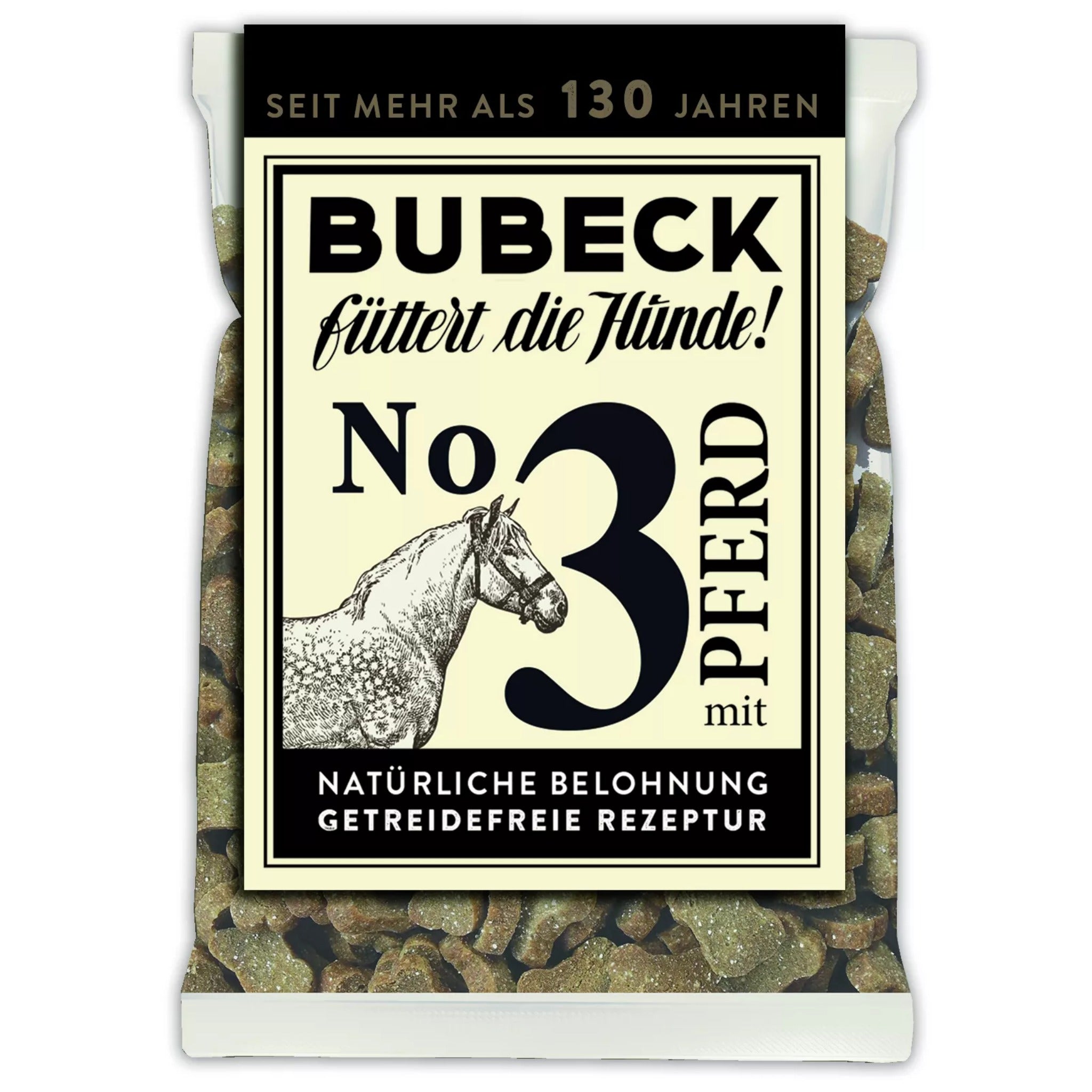 Bubeck - No. 3 mit Pferd, Hundesnack getreidefrei - Woofshack