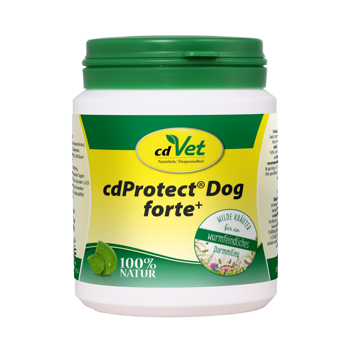 cdVet cdProtect Dog forte+ Natürliche Wurmkur für Hunde