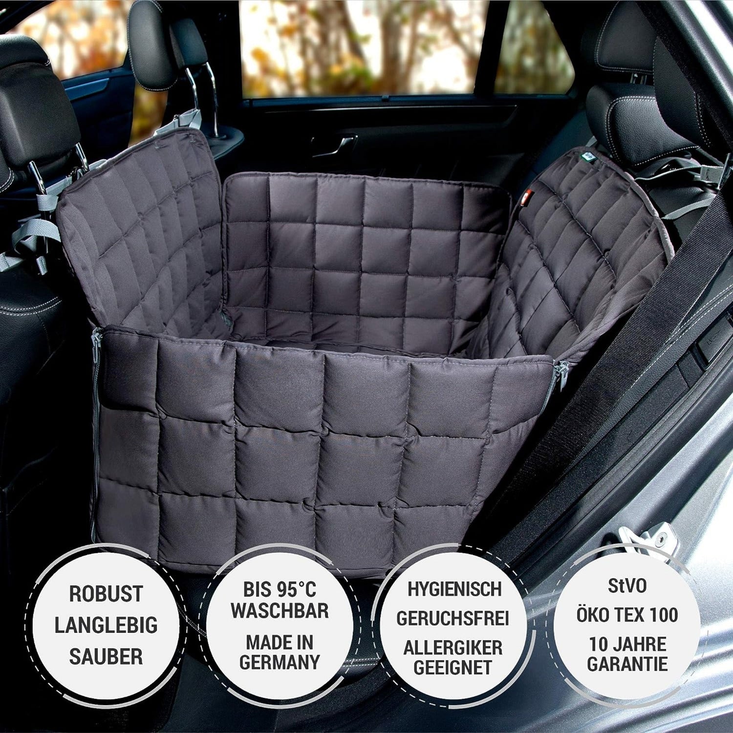 Funda asiento coche 2 plaza