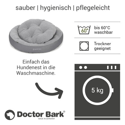 Doctor Bark ergonomisches Hundenest, Green Label - Woofshack