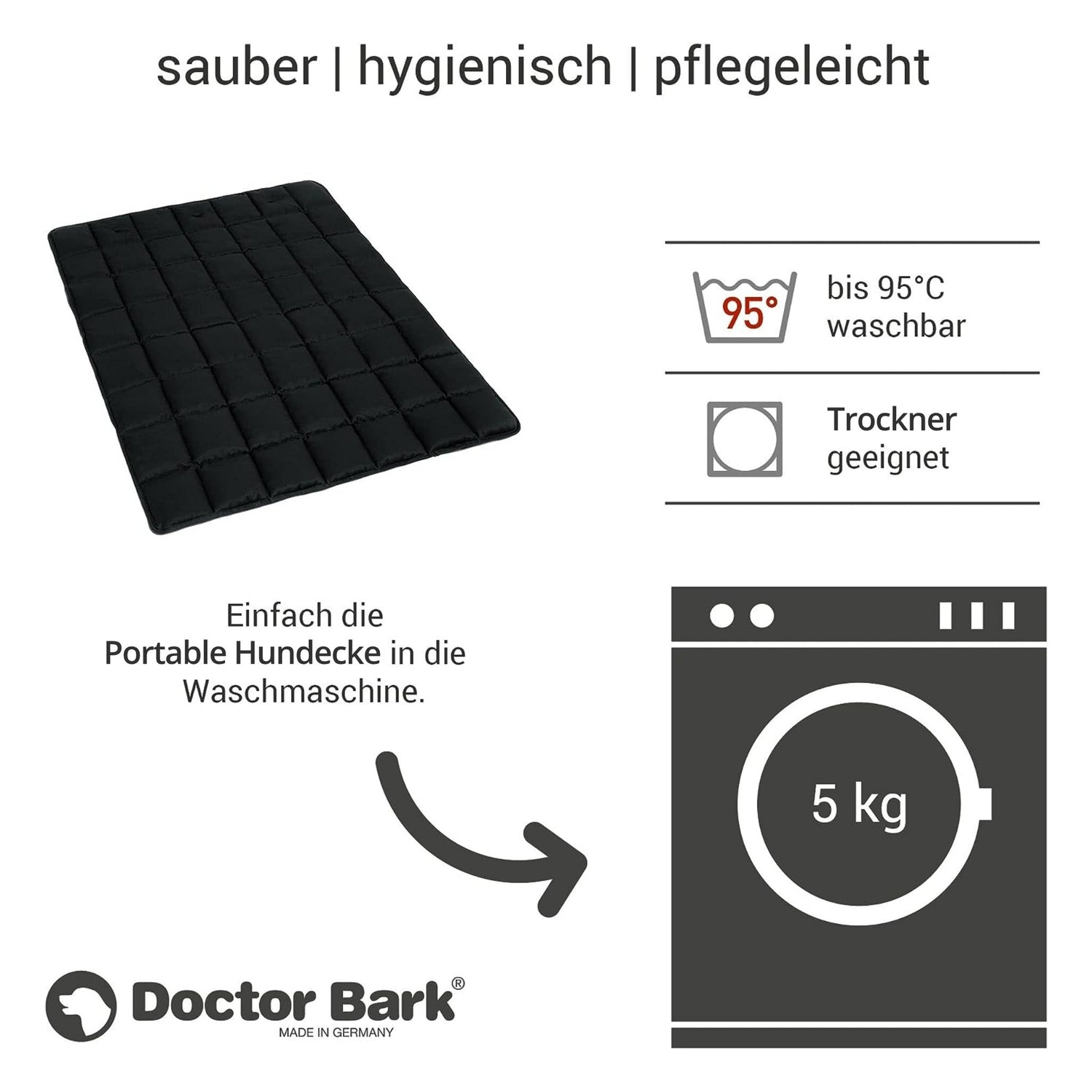 Doctor Bark Portable Hundedecke - Woofshack