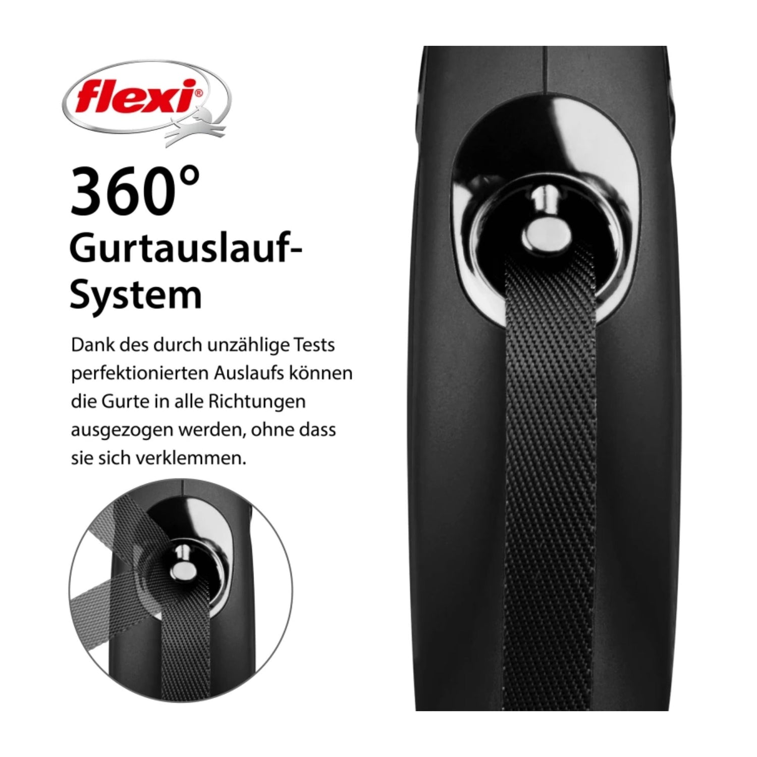 Flexi New Classic Gurtleine, Hundeleine - Woofshack