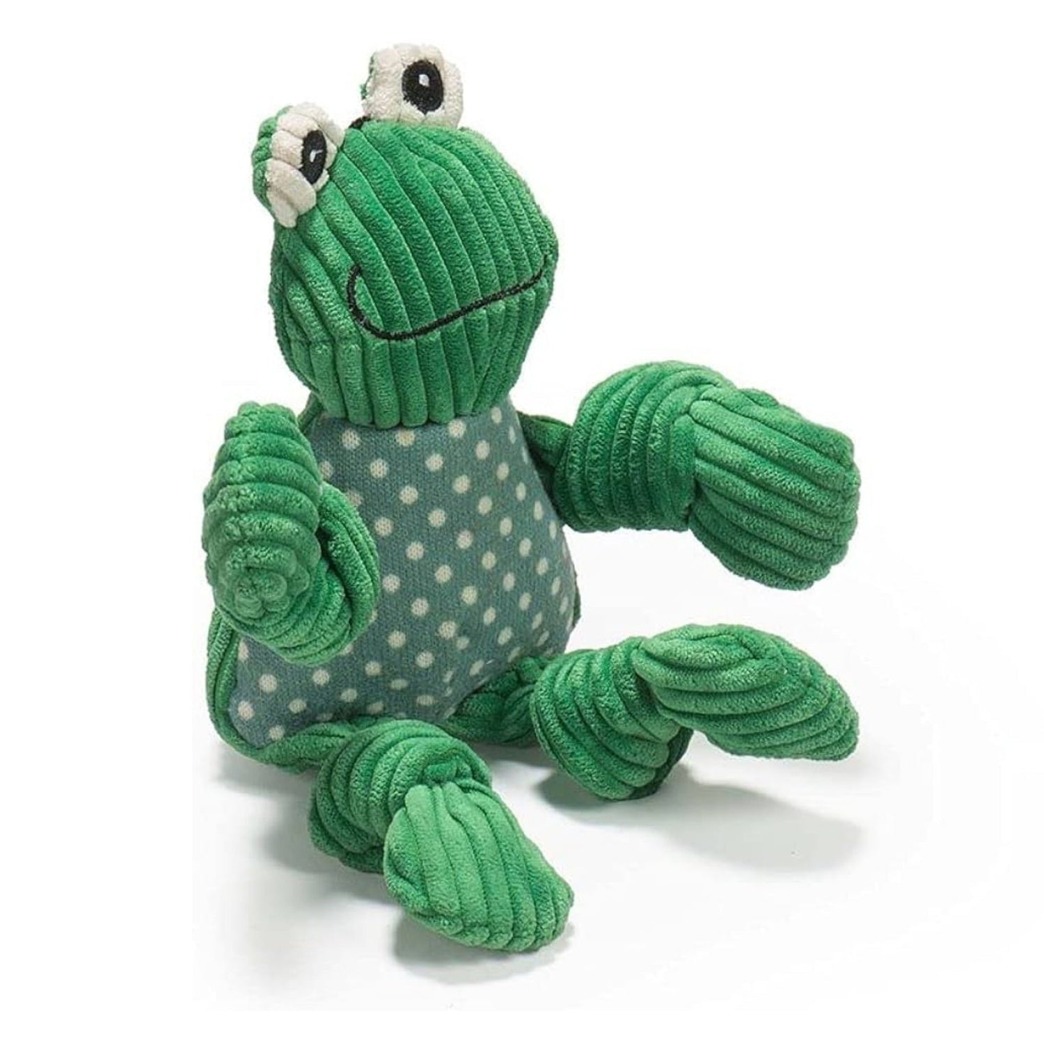 Hugglehounds Fergie Frog Knottie, Hundespielzeug - Woofshack
