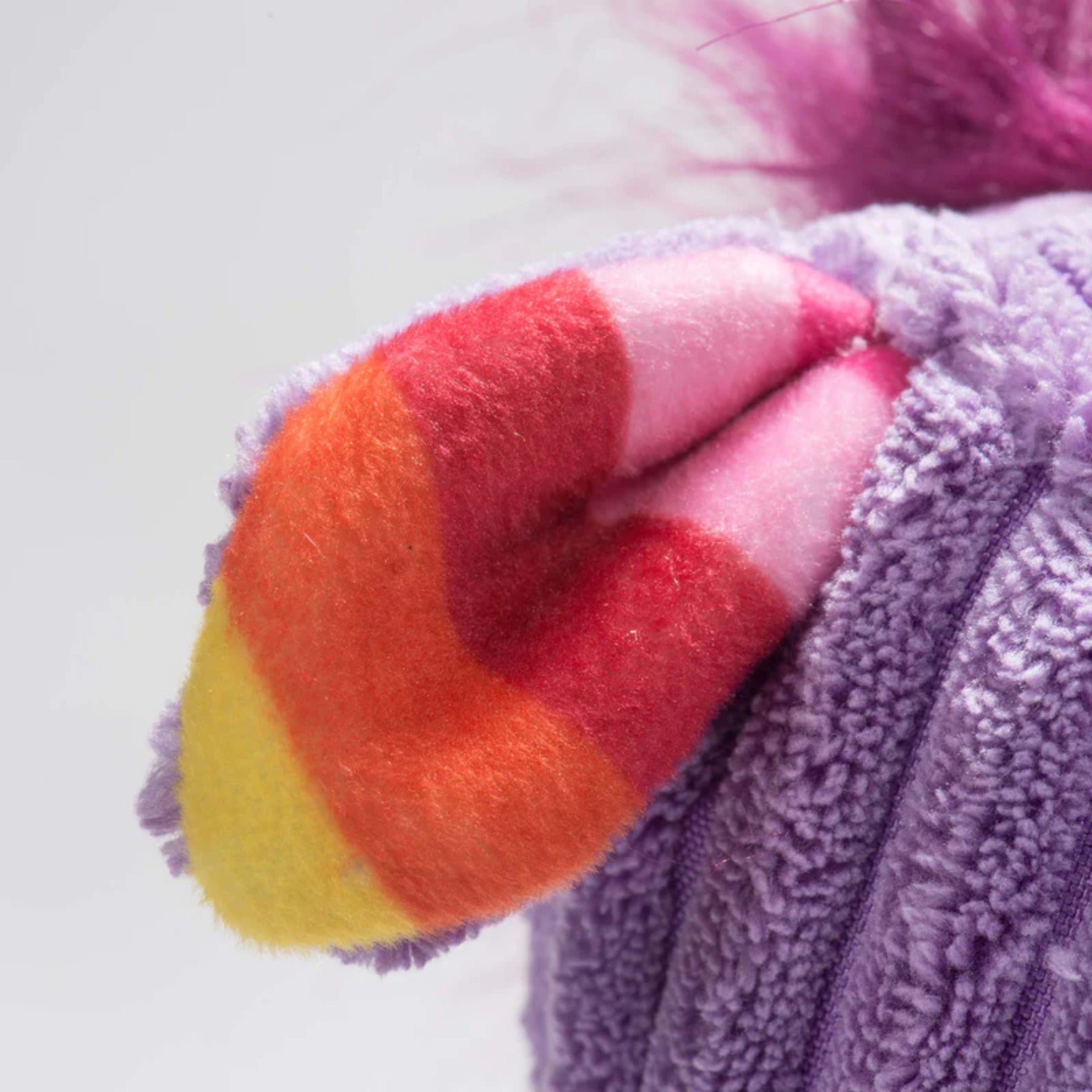 Hugglehounds Rainbow Unicorn Knottie, Hundespielzeug - Woofshack