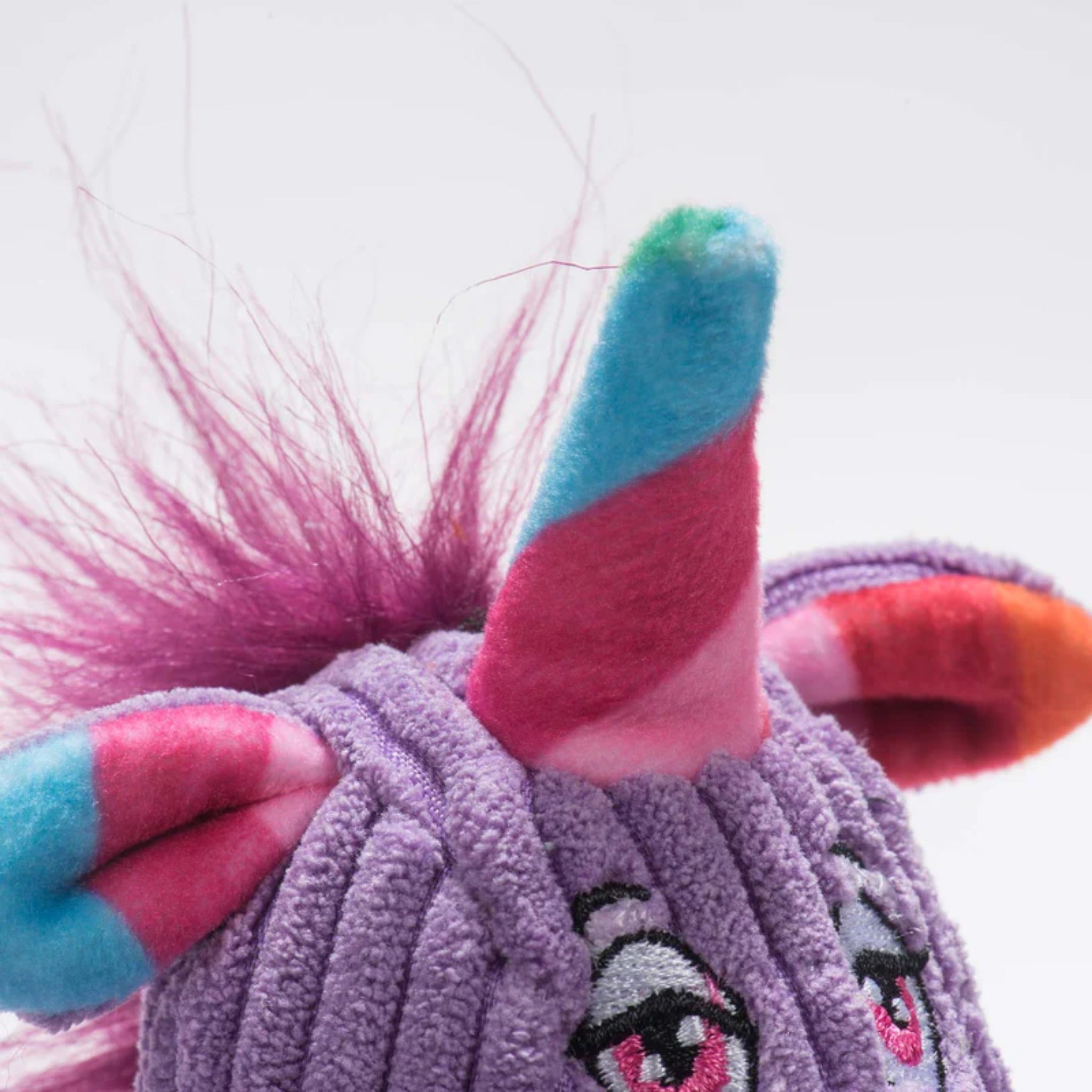 Hugglehounds Rainbow Unicorn Knottie, Hundespielzeug - Woofshack