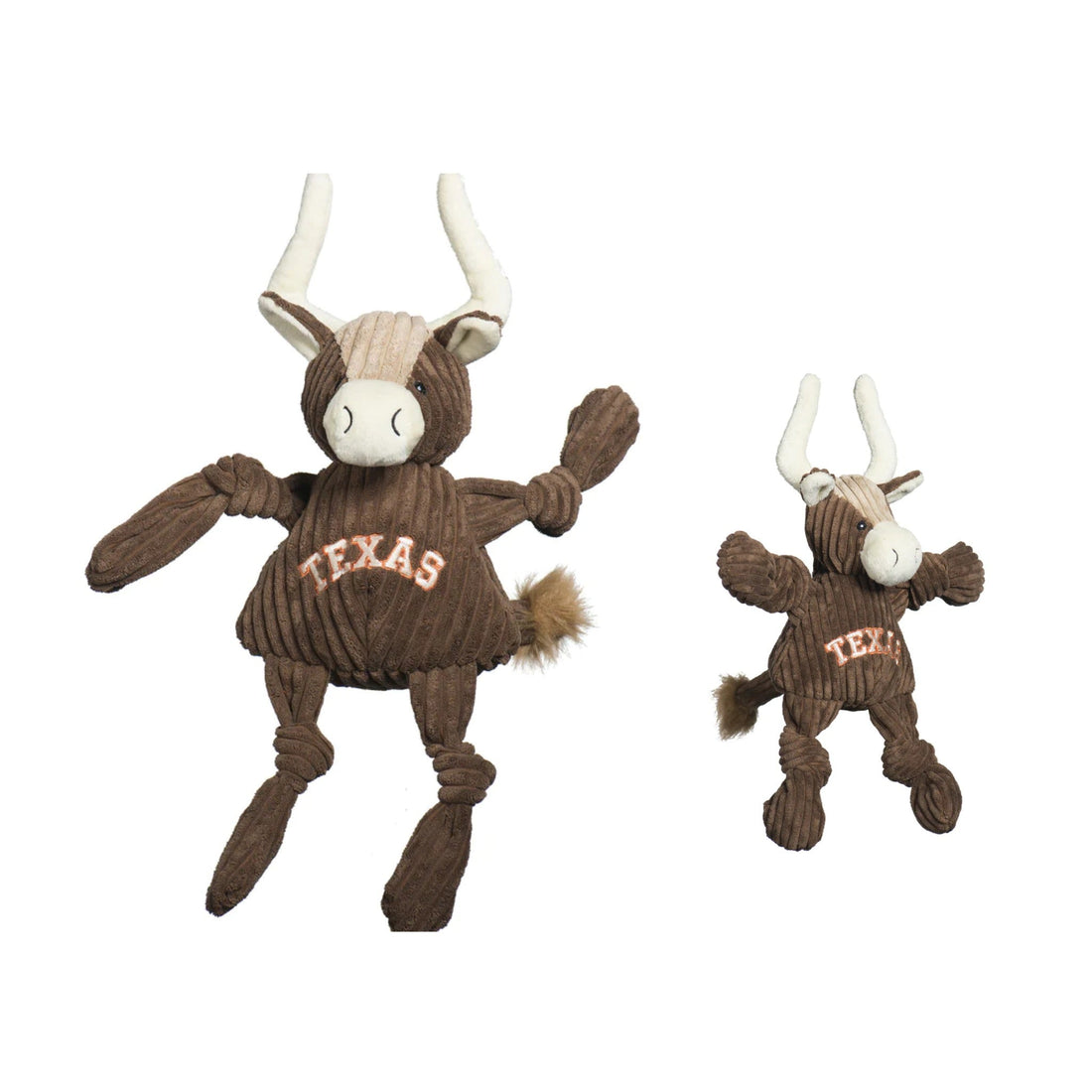 Hugglehounds Texas Longhorn Knottie, Hundespielzeug - Woofshack
