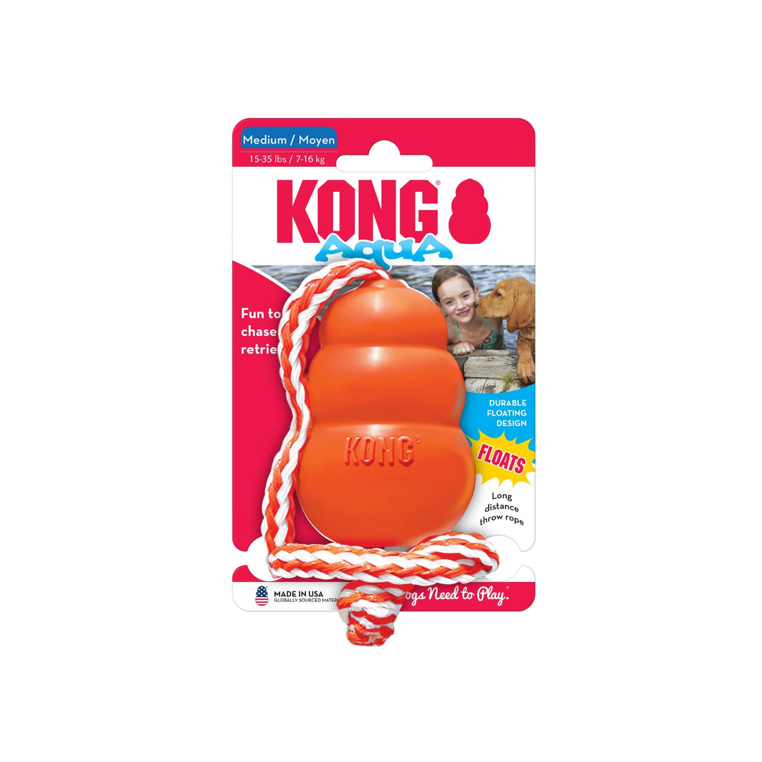 Kong Aqua Wasserspielzeug, Hundespielzeug - Woofshack