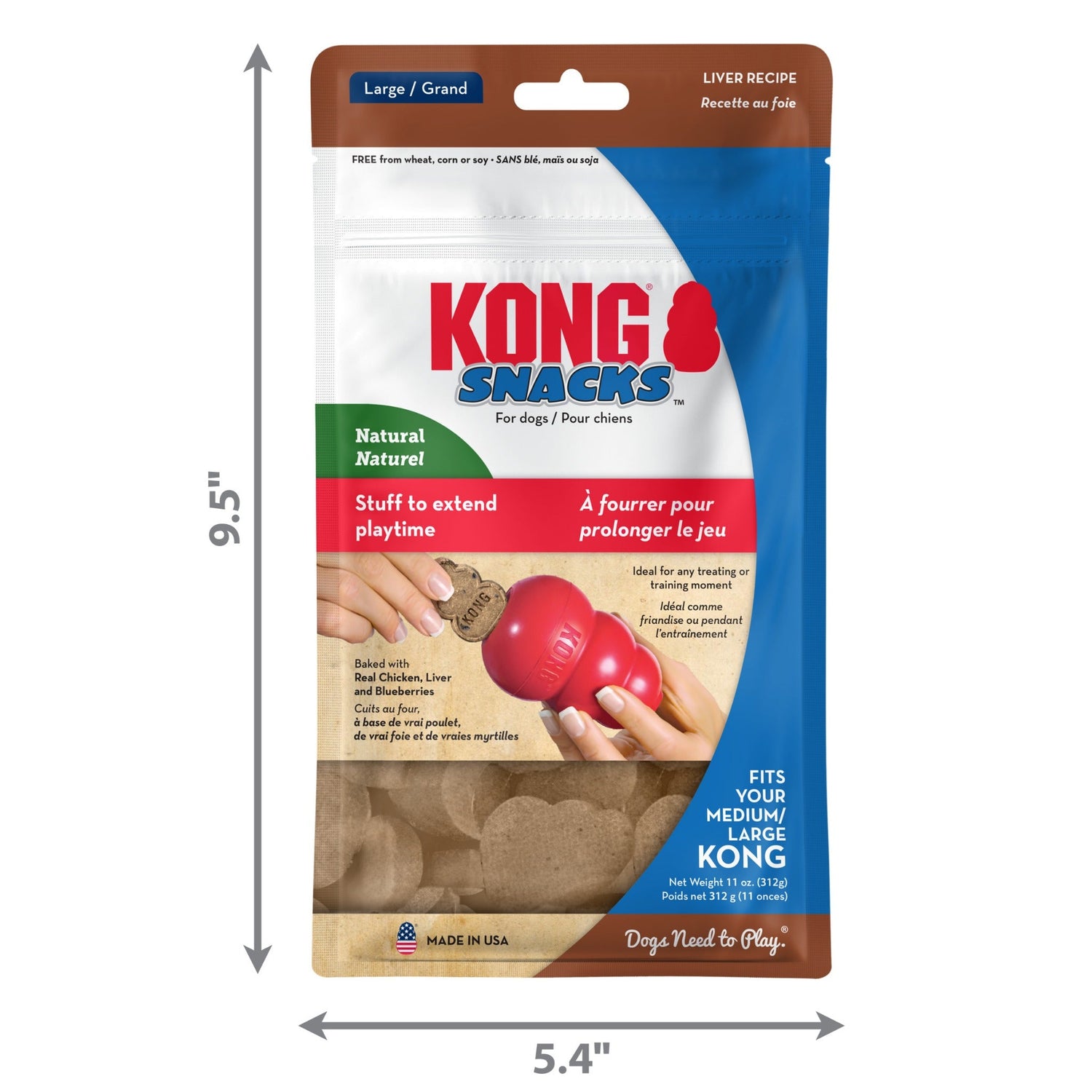 Kong Leber Hundesnack - Woofshack