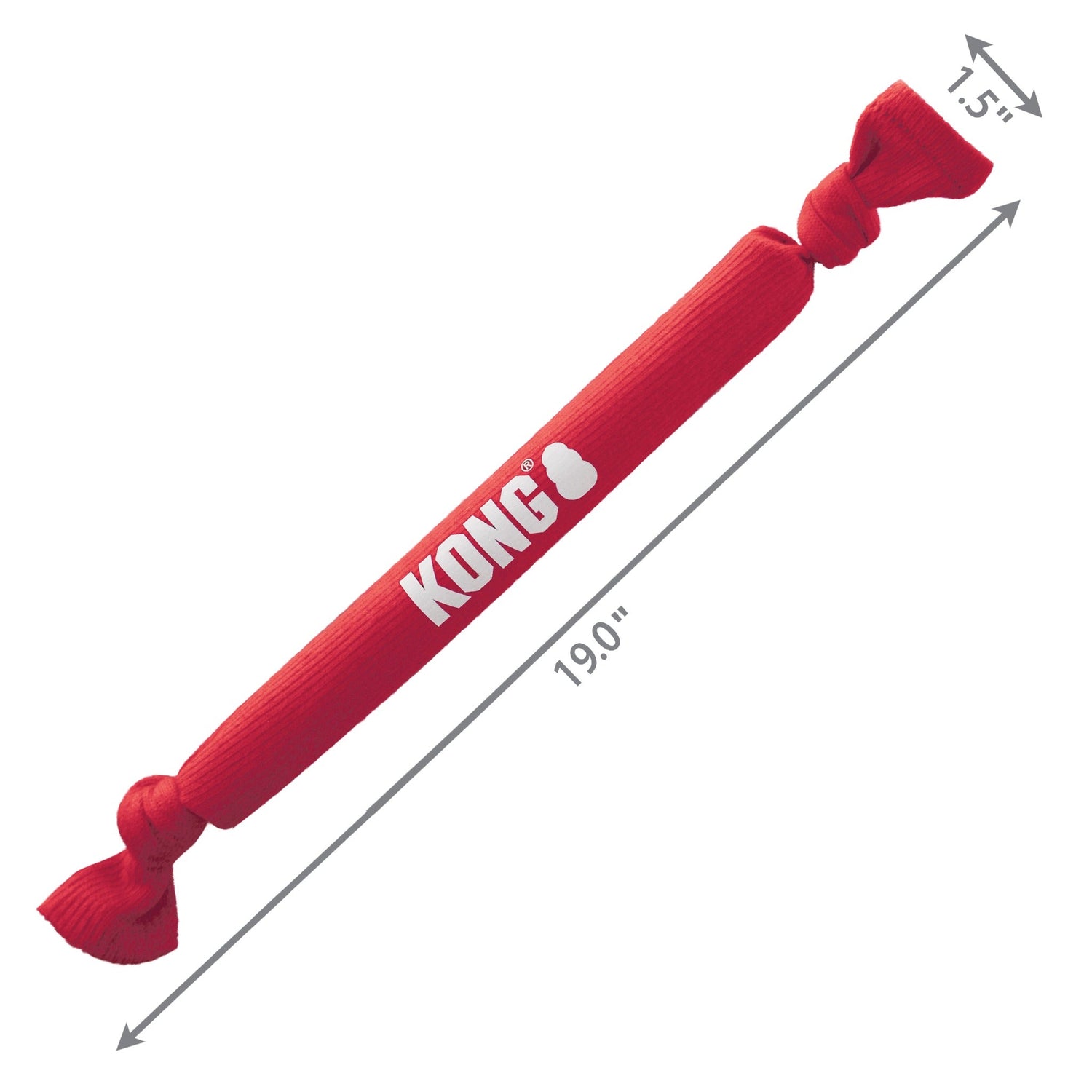 Kong Signature Crunch Rope Single, Hundespielzeug - Woofshack
