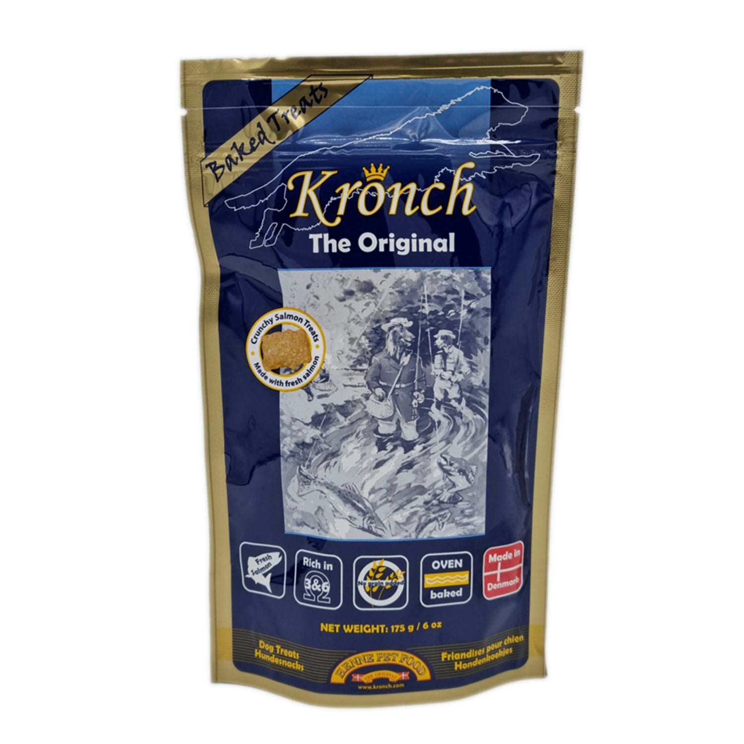 Lakse Kronch &quot;Original&quot; Hundesnack getreidefrei - Woofshack