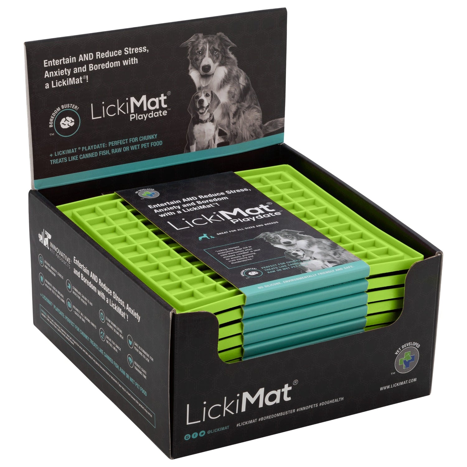 LickiMat Classic Playdate, Schleckmatte für Hunde - Woofshack