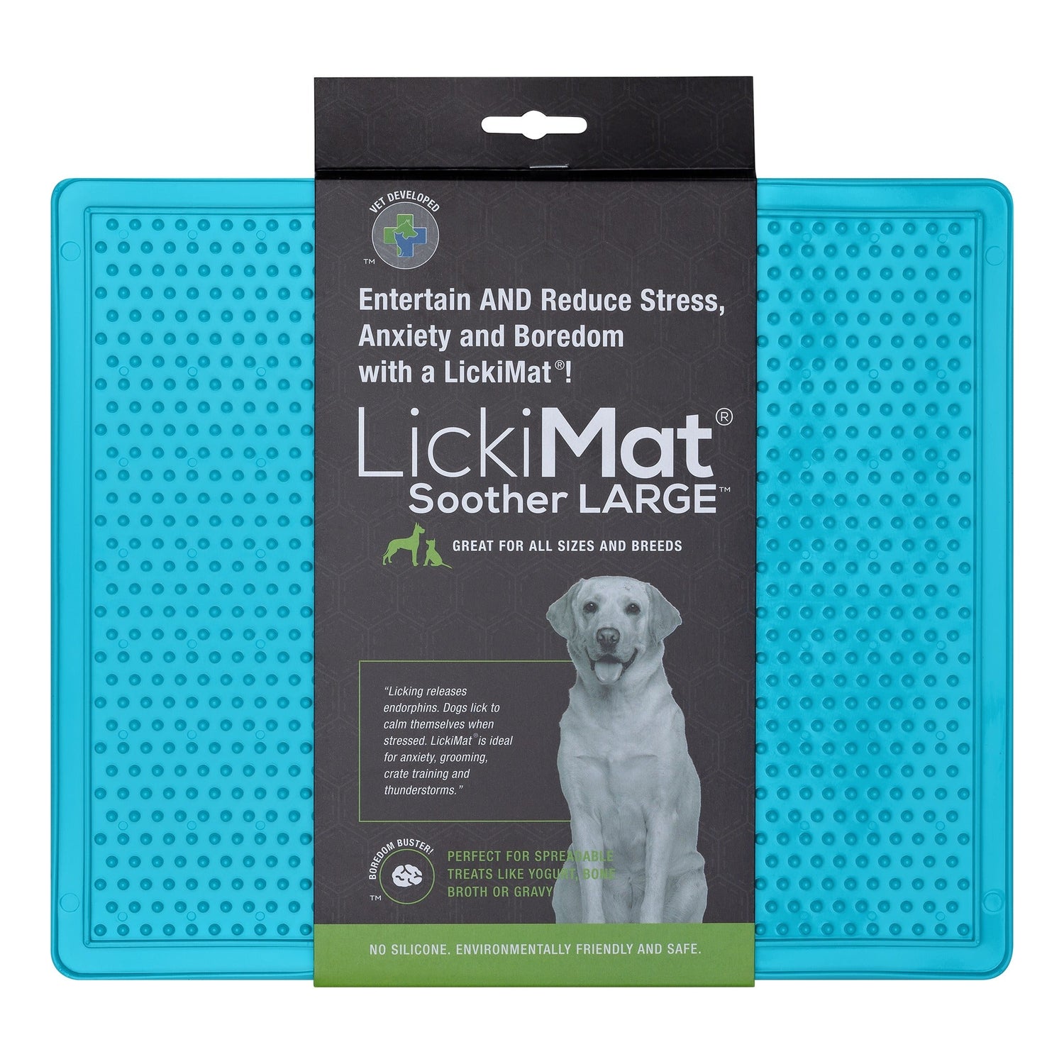 LickiMat Classic Soother Large, Schleckmatte für Hunde - Woofshack