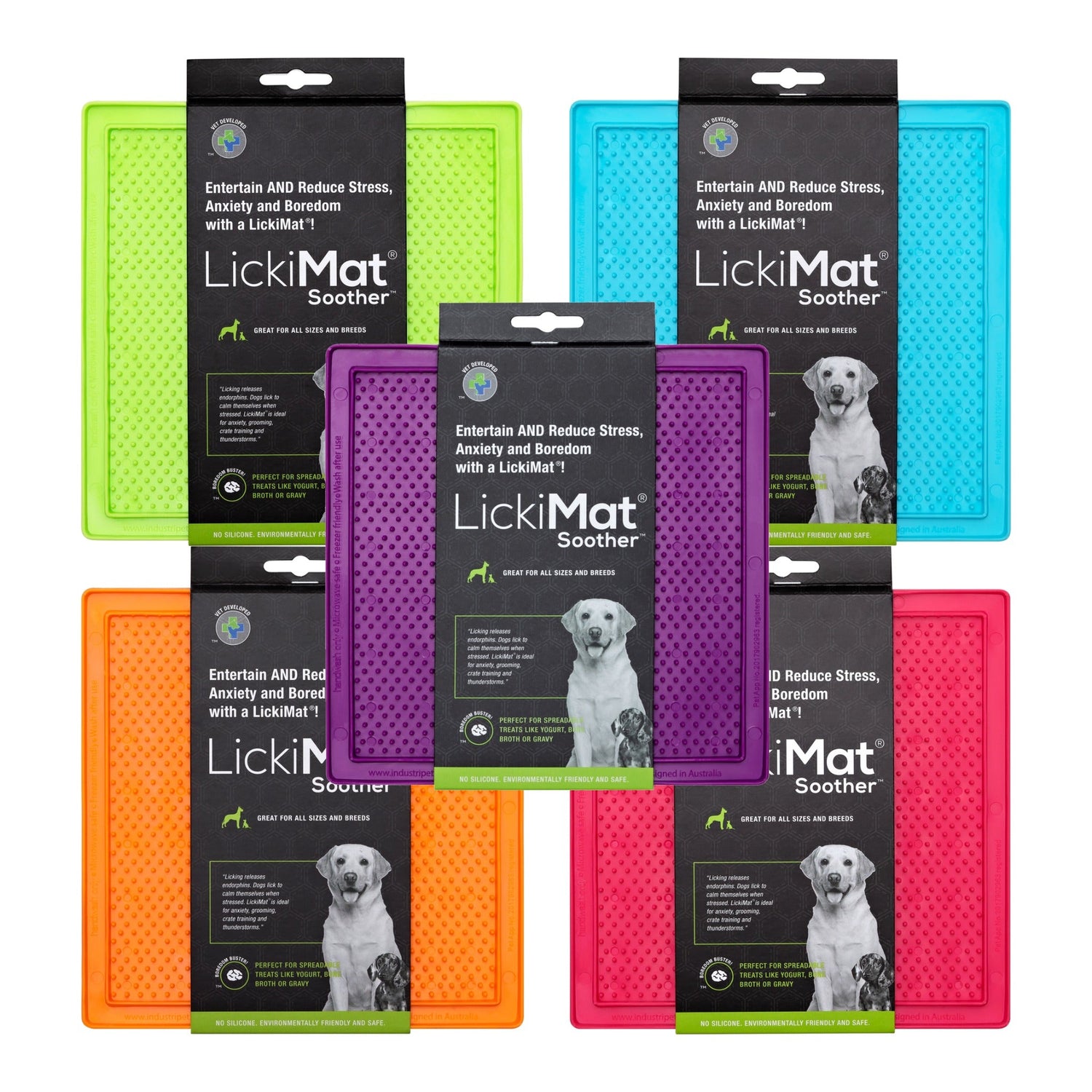 LickiMat Classic Soother, Schleckmatte für Hunde - Woofshack