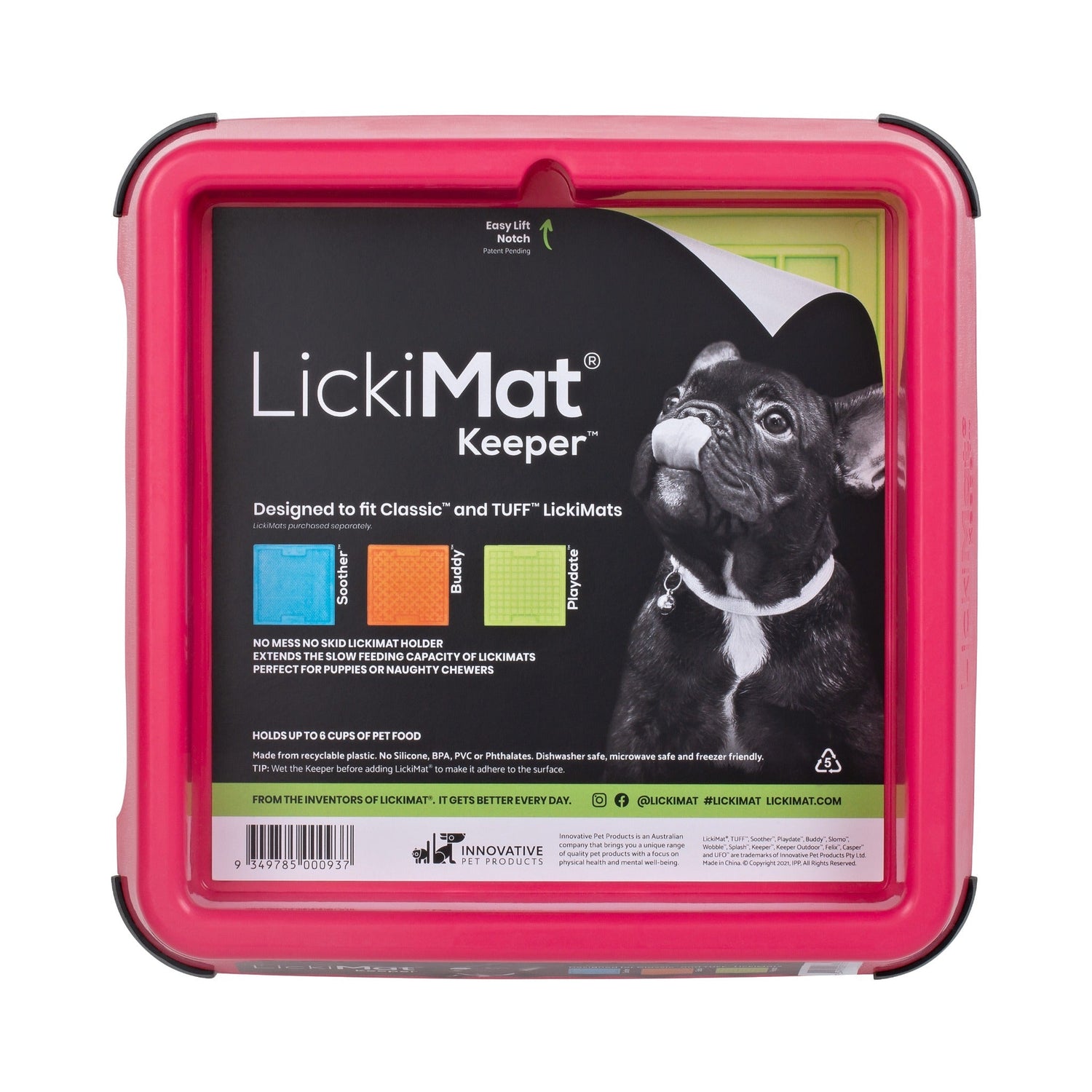 LickiMat Indoor Keeper, Halter für Hunde-Schleckmatten - Woofshack