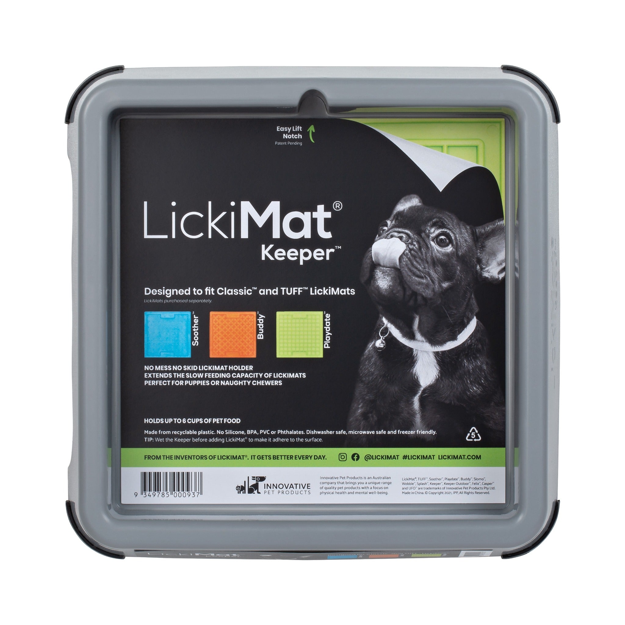 LickiMat Indoor Keeper, Halter für Hunde-Schleckmatten - Woofshack