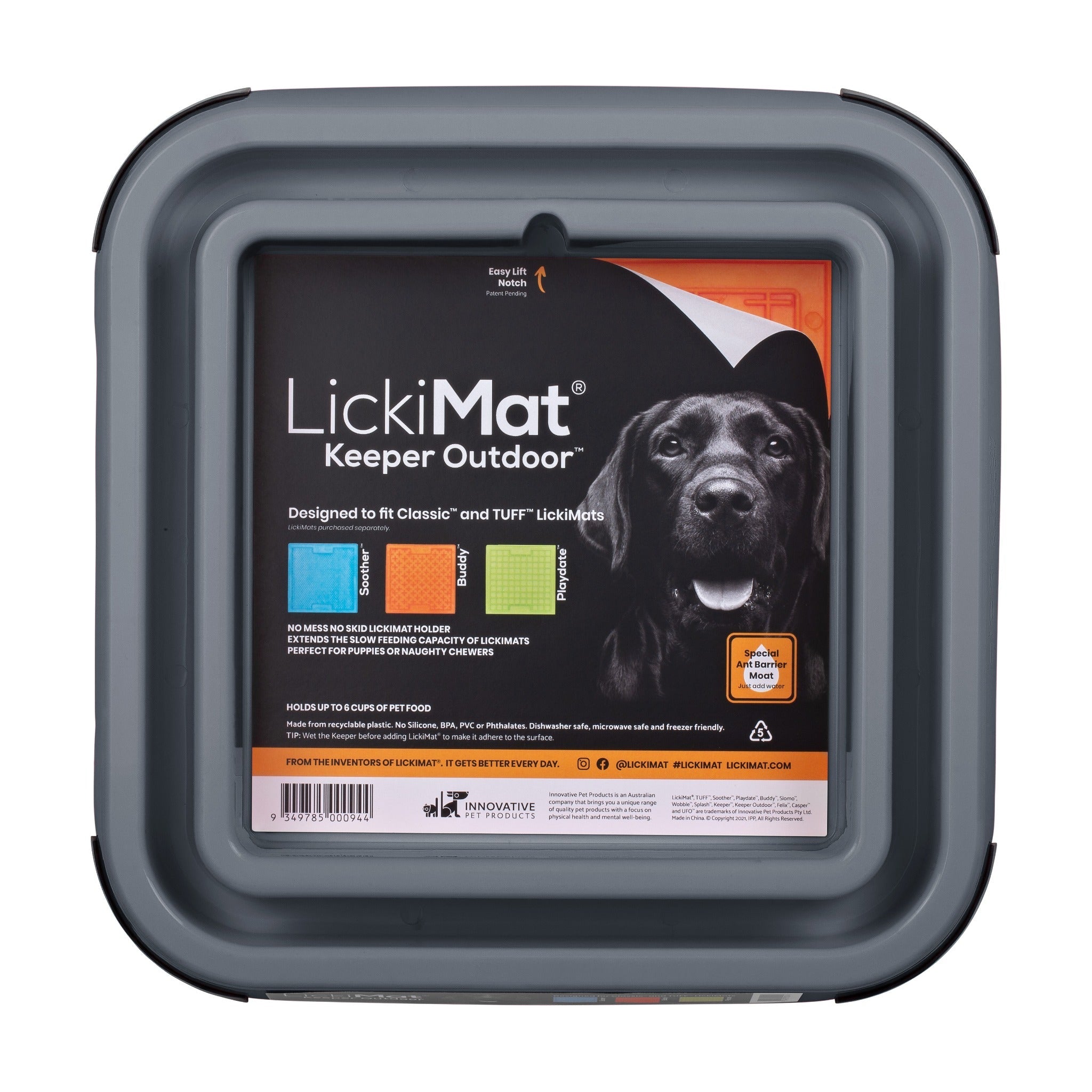 LickiMat Outdoor Keeper, Halter für Hunde-Schleckmatten - Woofshack