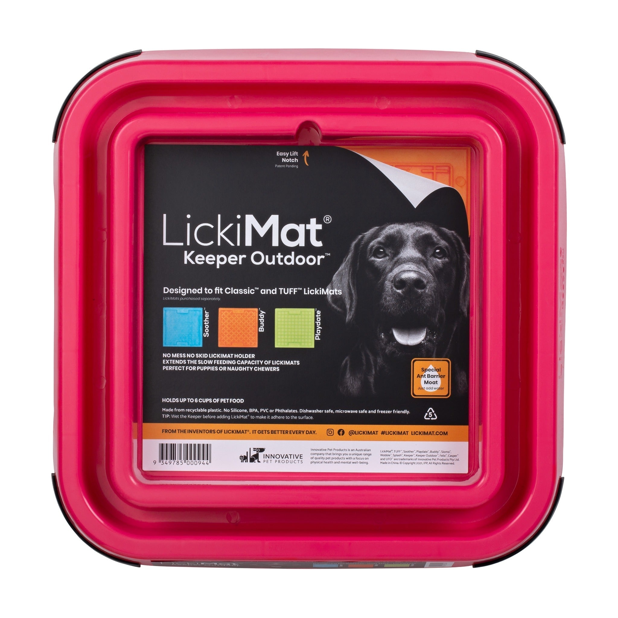 LickiMat Outdoor Keeper, Halter für Hunde-Schleckmatten - Woofshack