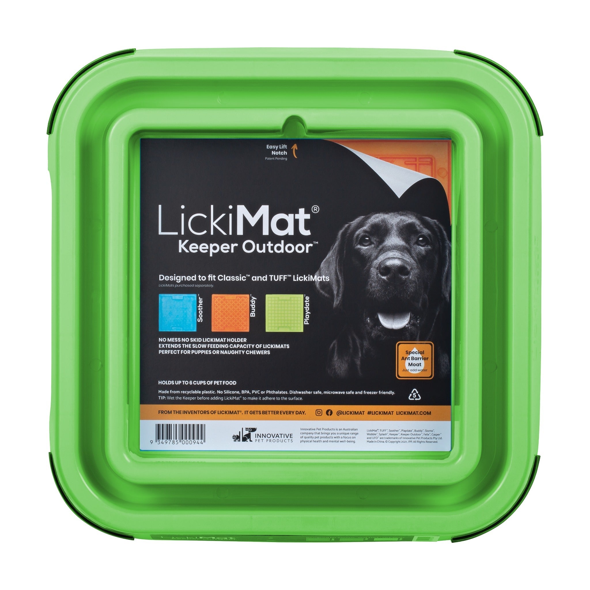 LickiMat Outdoor Keeper, Halter für Hunde-Schleckmatten - Woofshack