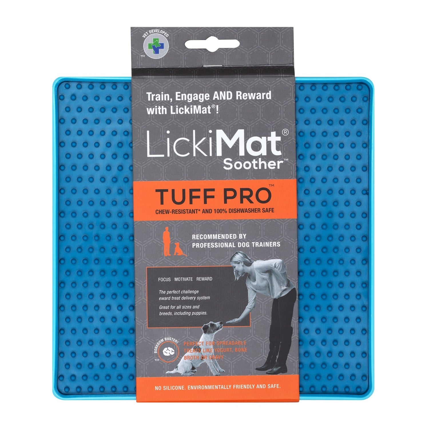 LickiMat Soother Pro Tuff, Schleckmatte für Hunde - Woofshack