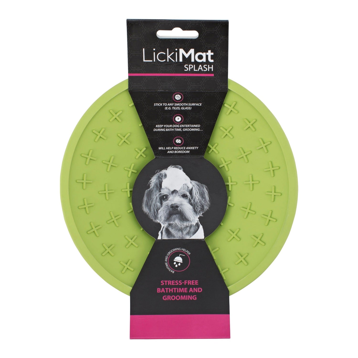 LickiMat Splash, Schleckmatte mit Saugnapf - Woofshack