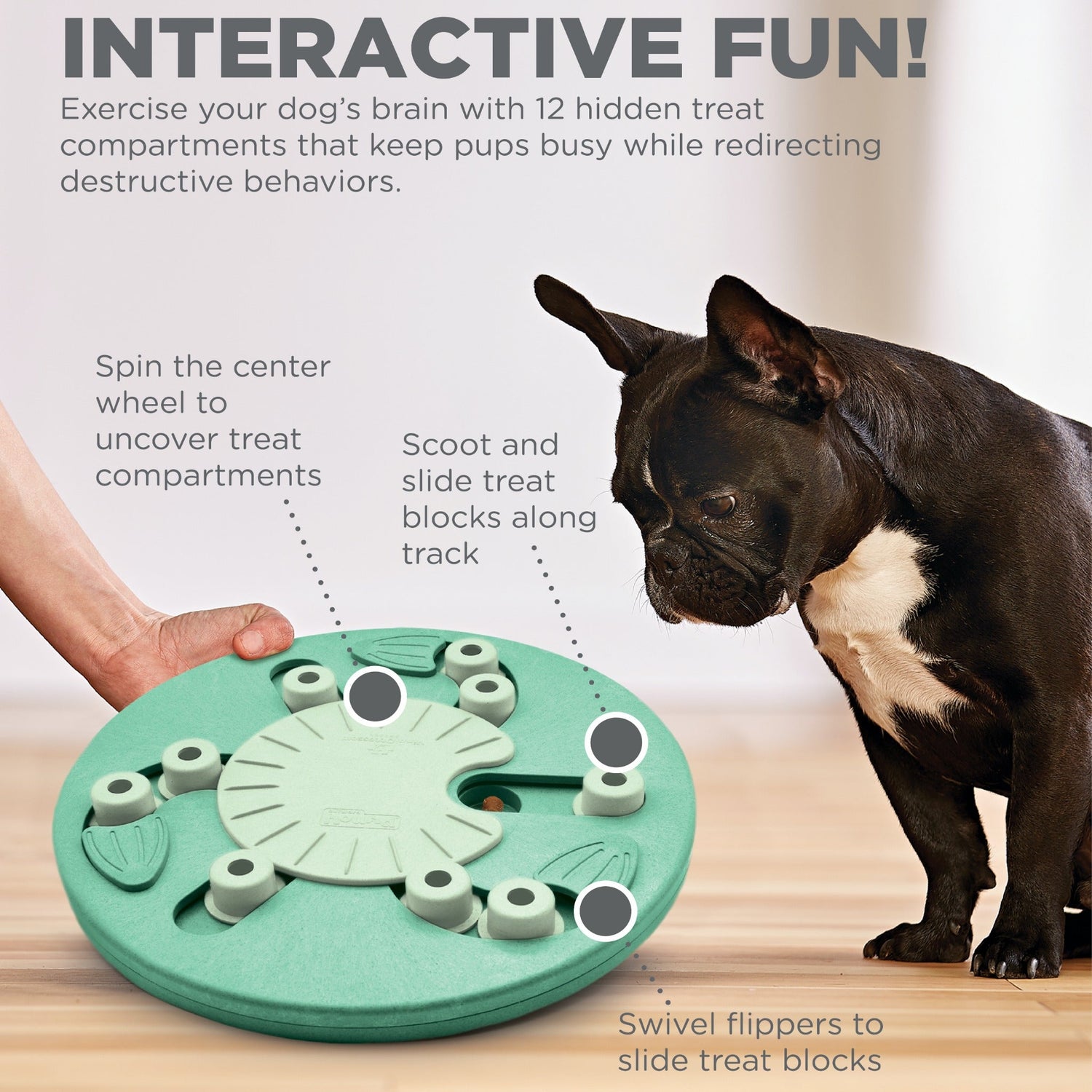 Nina Ottosson Dog Tornado Interactive Dog Toy