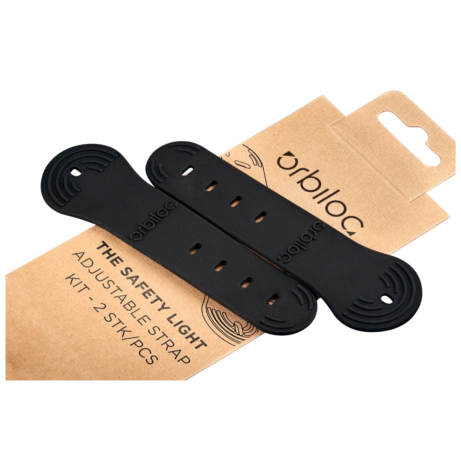 Orbiloc Adjustable Strap Kit, Ersatzgummiband verstellbar (2 Stück) - Woofshack