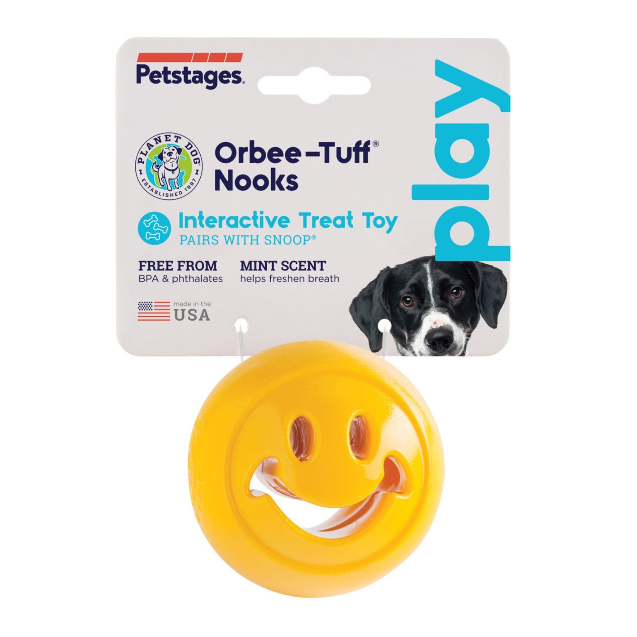 Planet Dog Orbee-Tuff Nook, Hundespielzeug - Woofshack