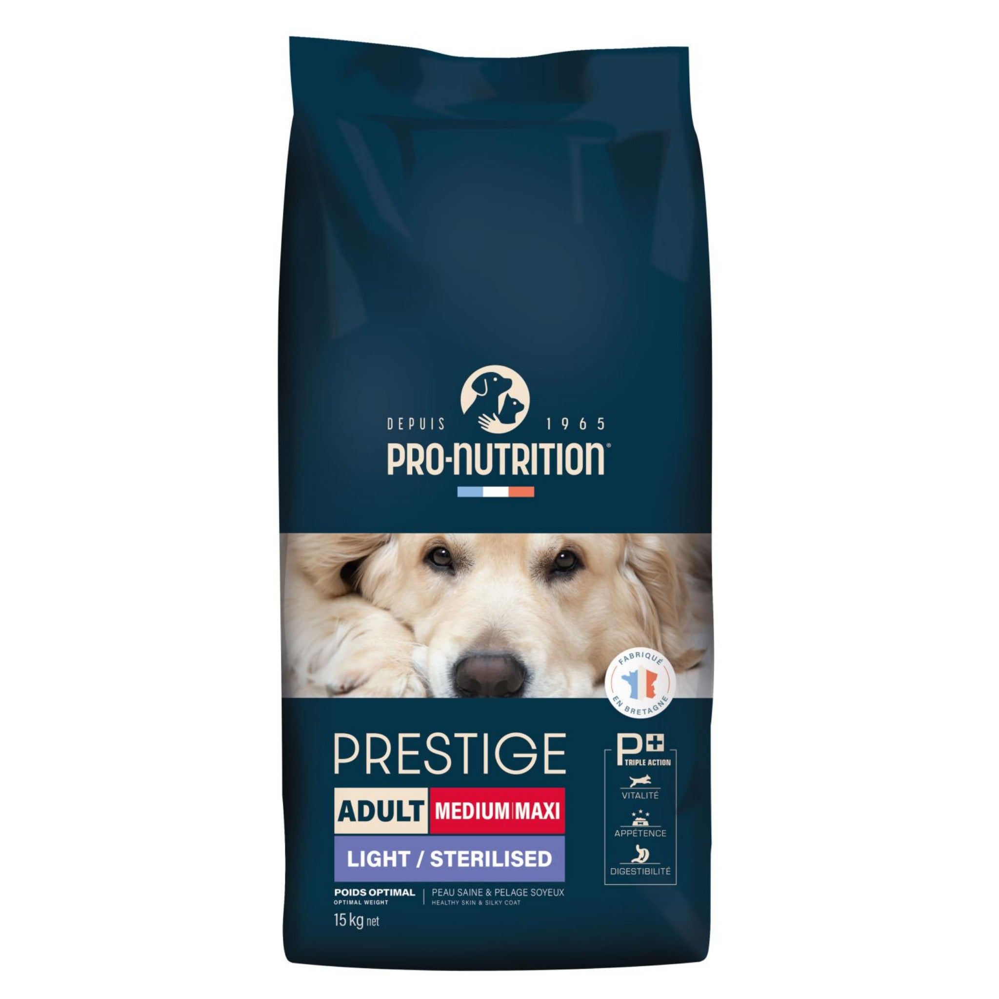 Pro-Nutrition Prestige Adult Medium-Maxi Light/Sterilised, Hundefutter - Woofshack