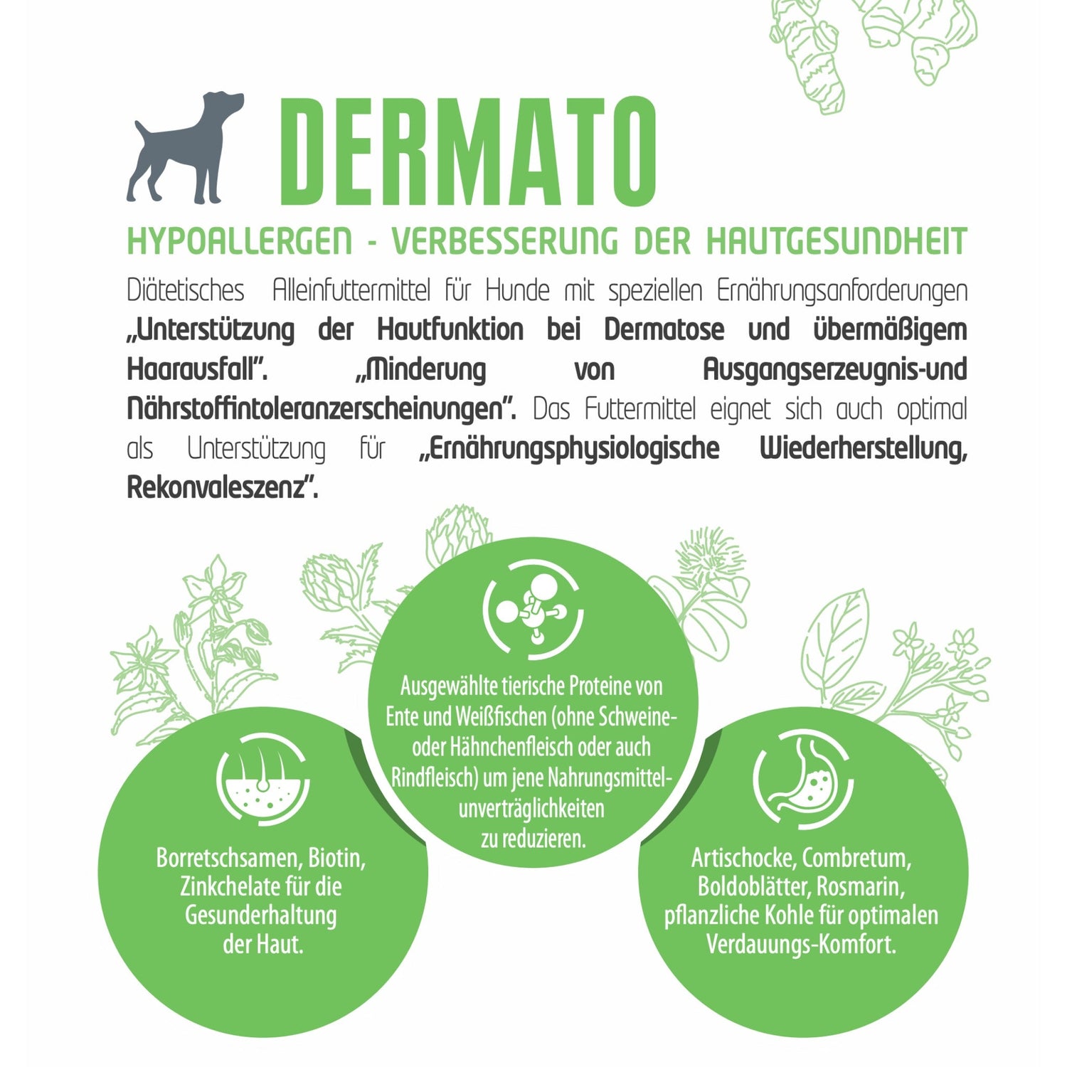 Pro-Nutrition Protect DERMATO, Veterinärmedizinisches Hundefutter - Woofshack