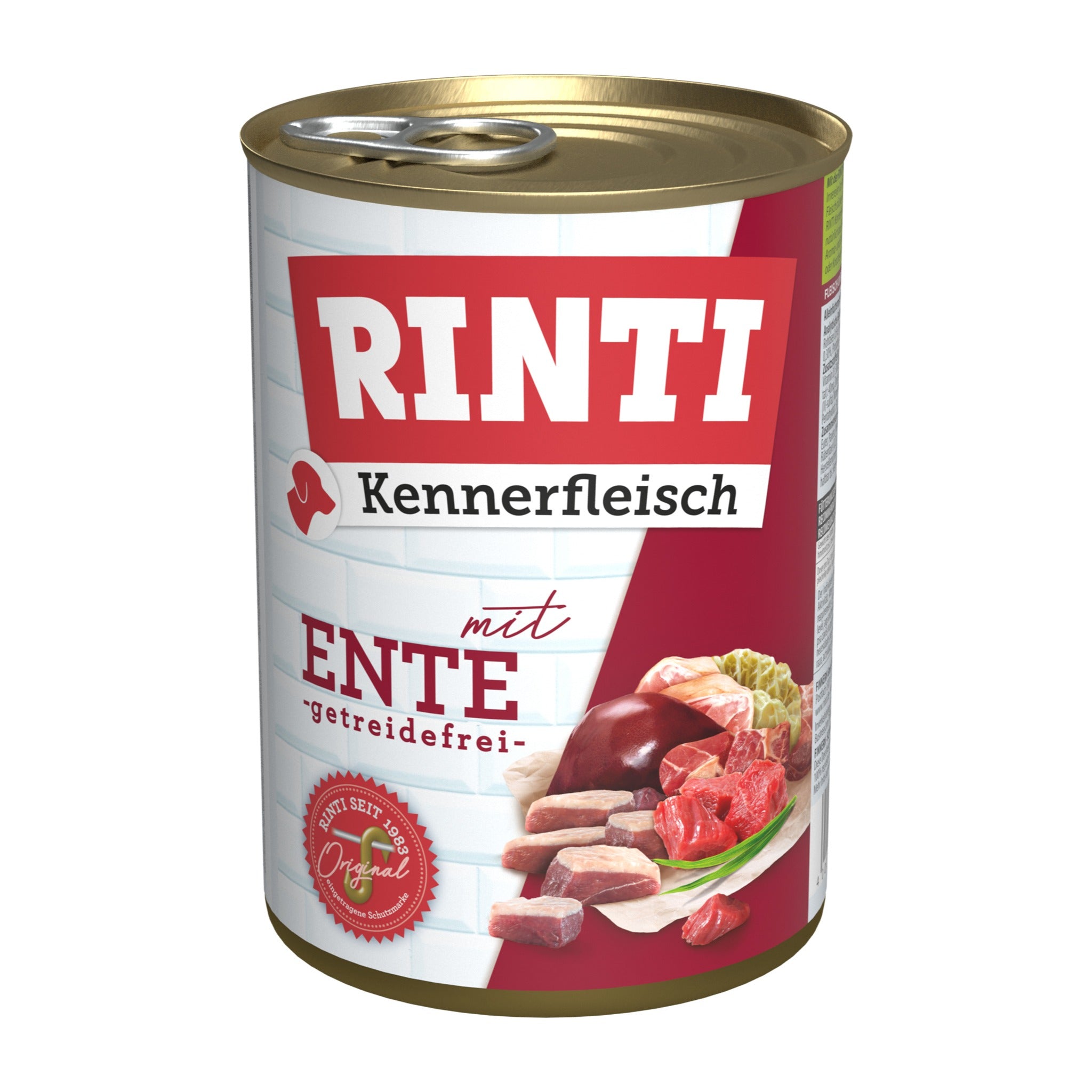 RINTI Dose, Kennerfleisch mit Ente - Woofshack