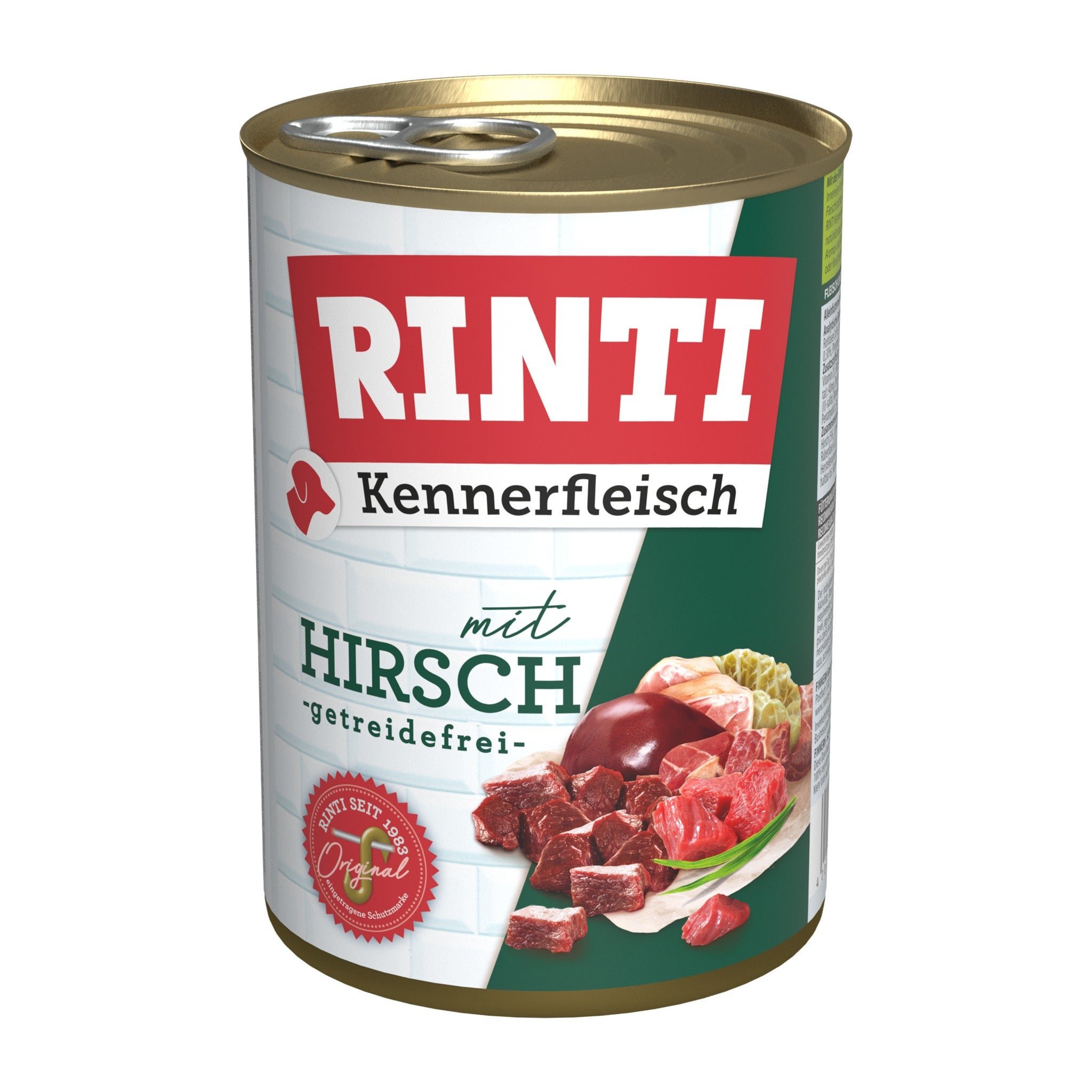RINTI Dose, Kennerfleisch mit Hirsch - Woofshack
