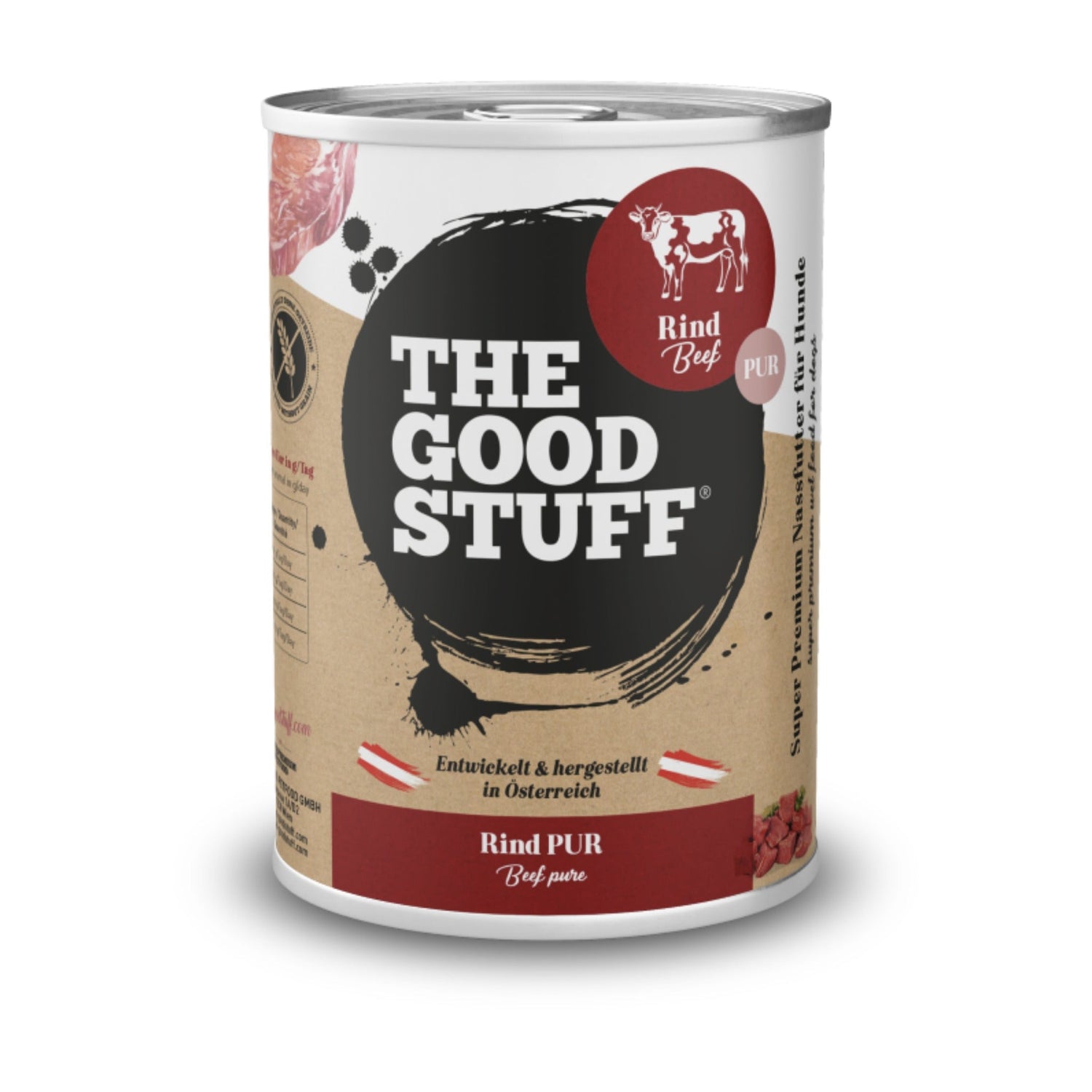 The Goodstuff Hunde Nassfutter, Rind Pur - Woofshack