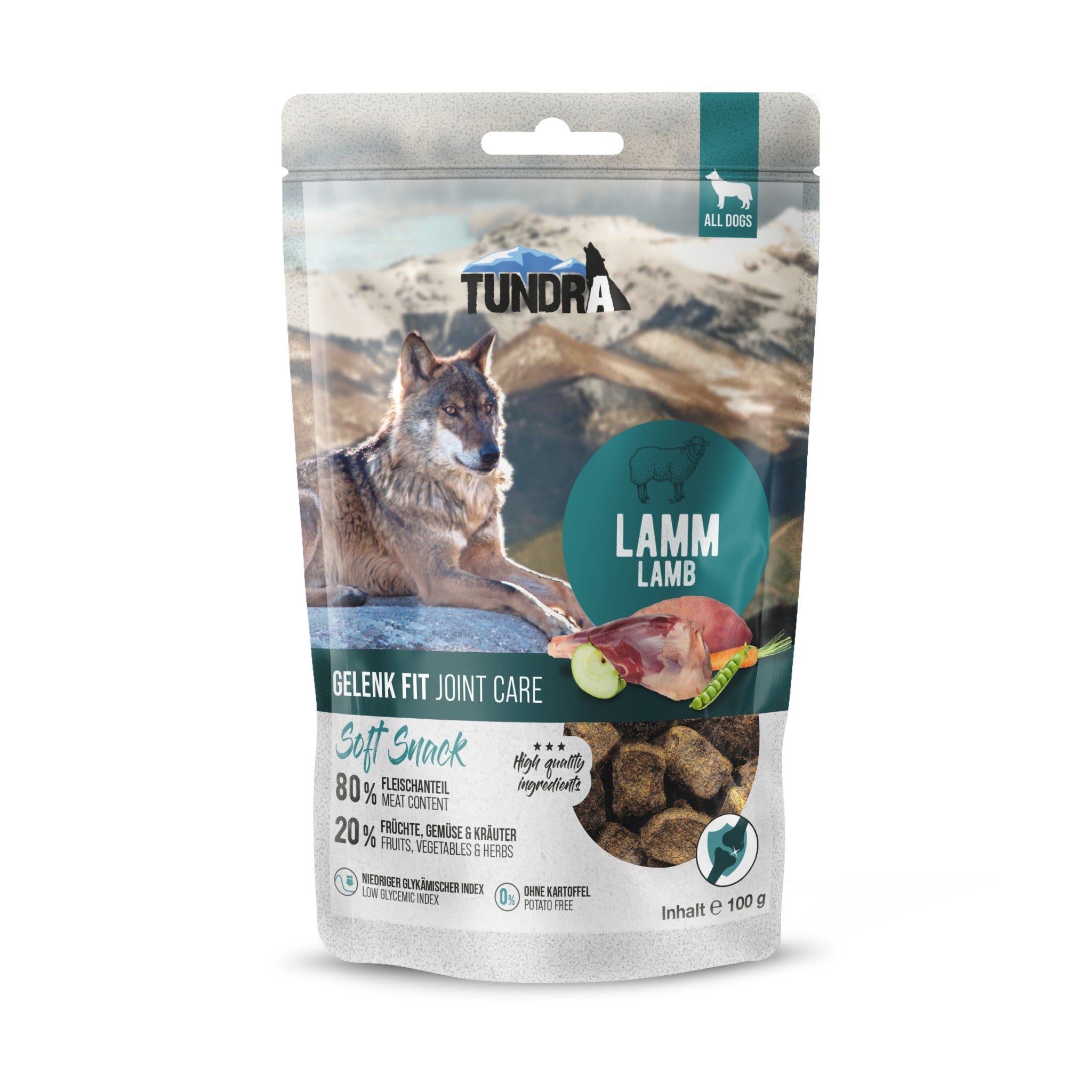 Tundra Dog Soft Snack Gelenk Fit Lamm, Hundesnack - Woofshack