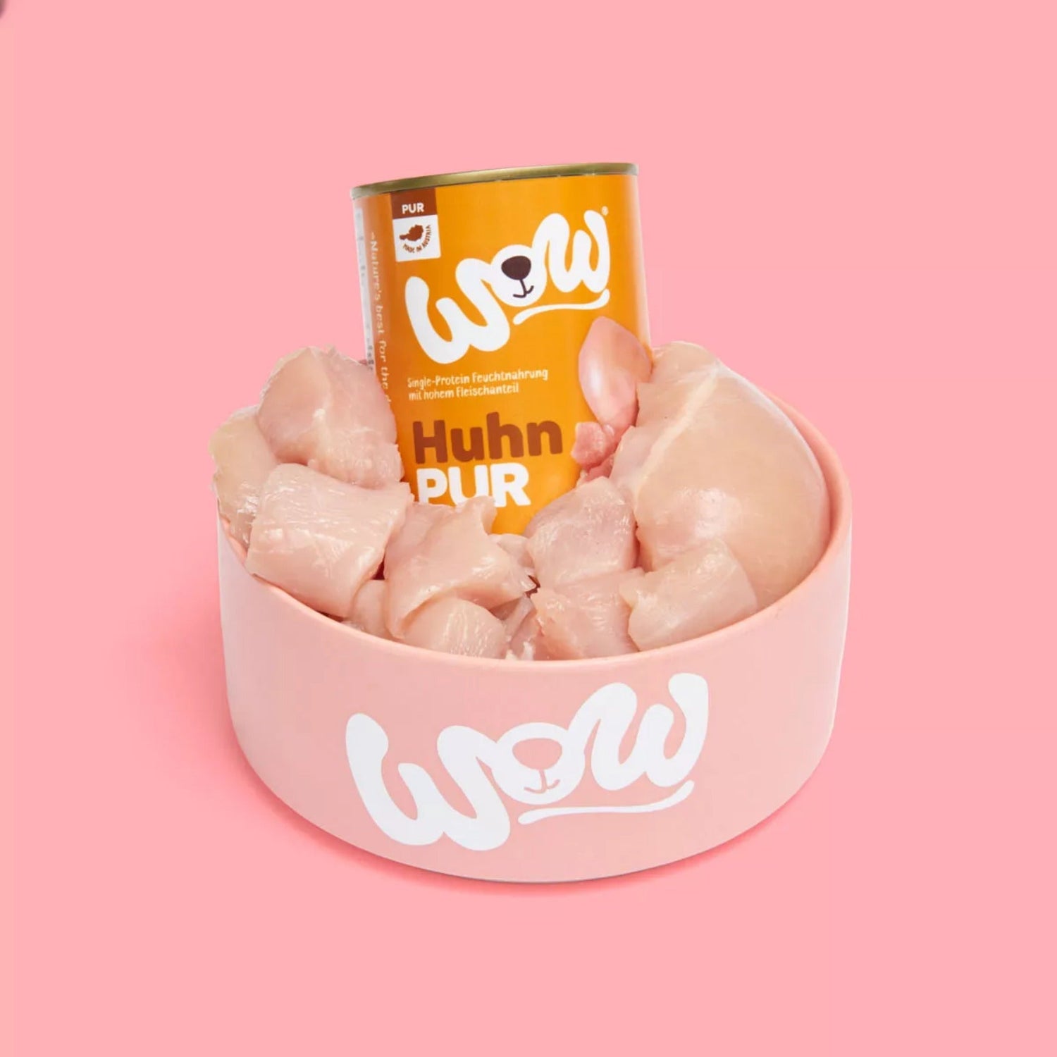 WOW Hundefutter Huhn Pur - Single Protein - Woofshack